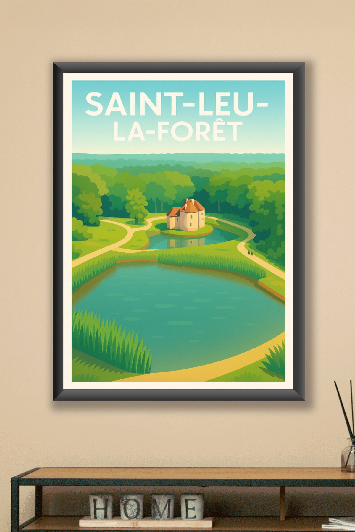 Affiche de Saint-Leu-la-Forêt - Havre de verdure et sérénité