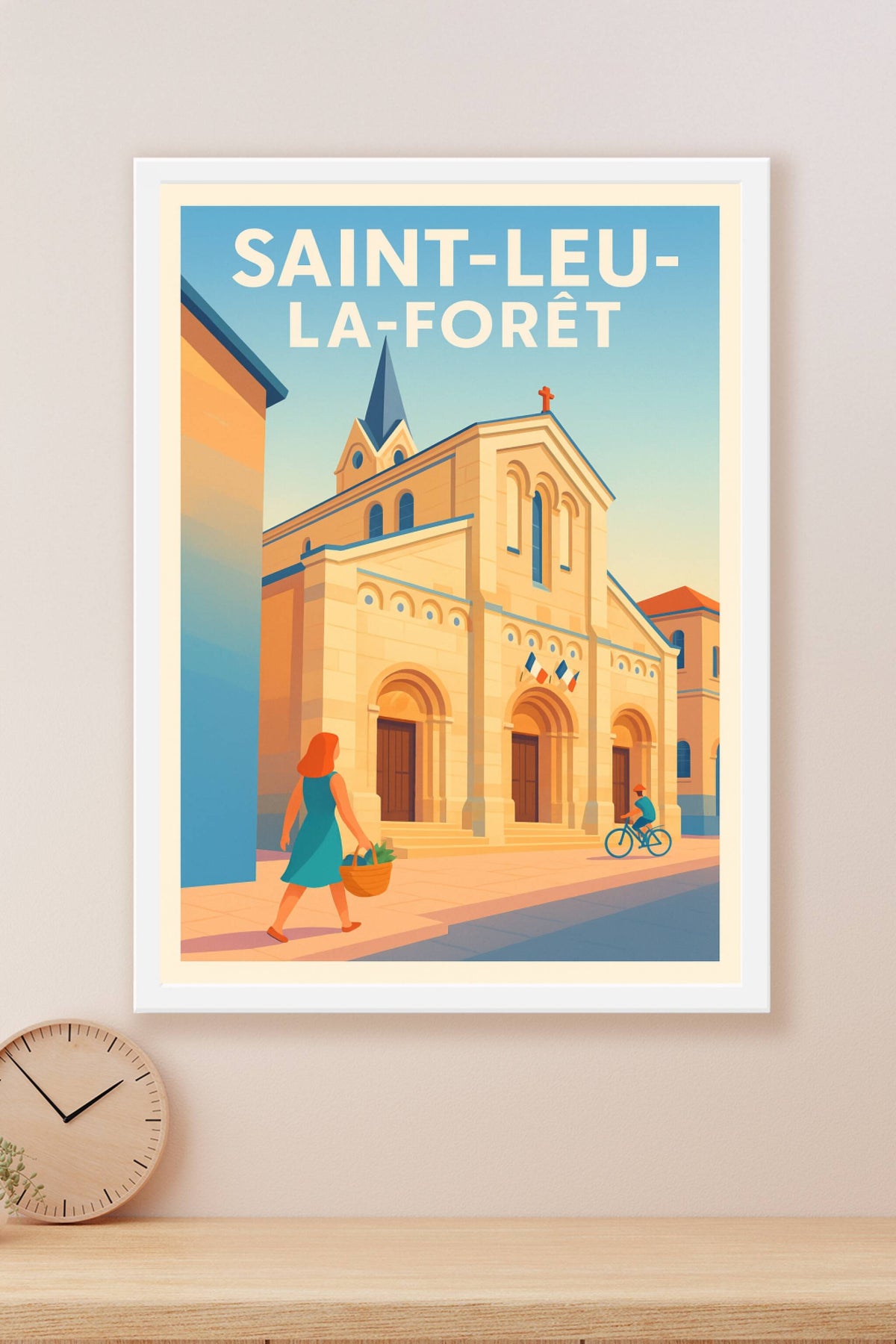 Affiche de Saint-Leu-La-Forêt - Charme et sérénité au cœur de la ville