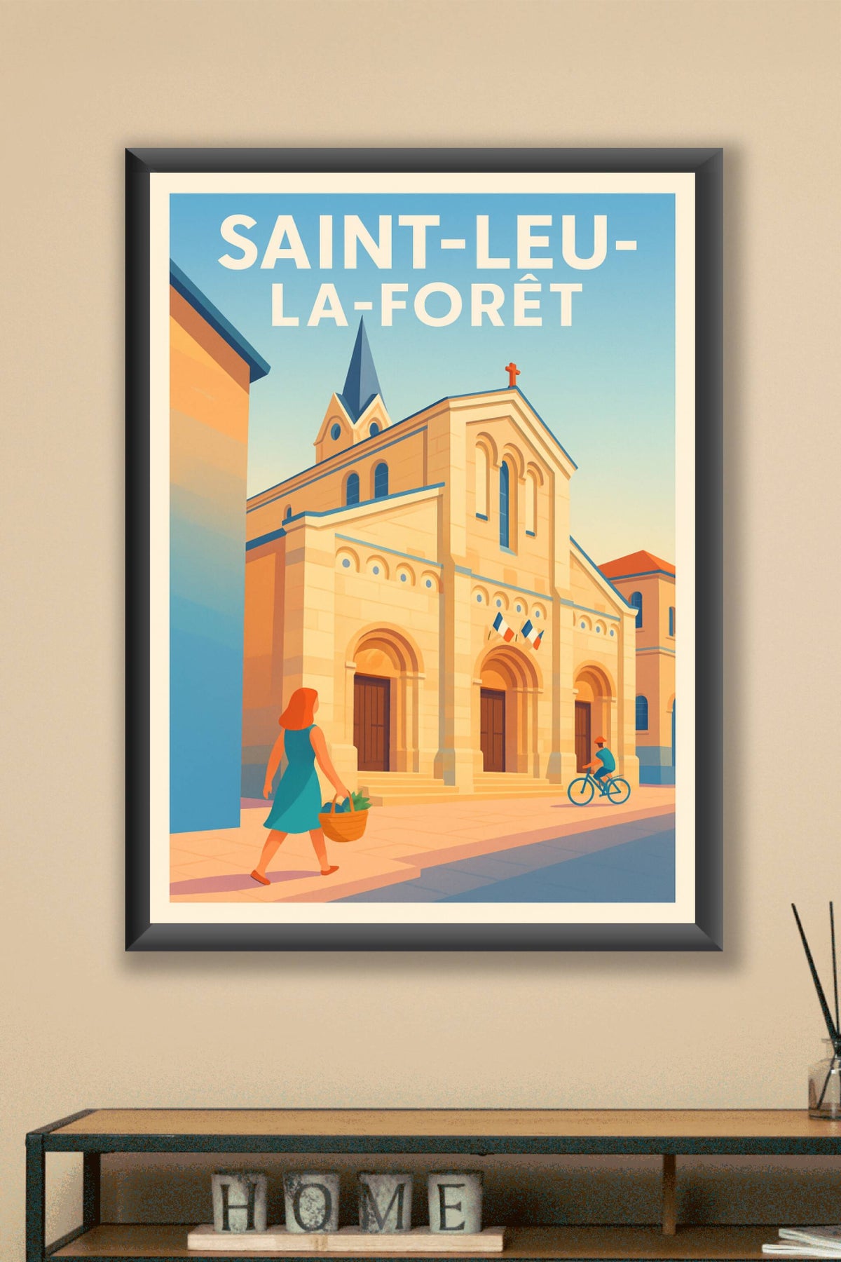 Affiche de Saint-Leu-La-Forêt - Charme et sérénité au cœur de la ville