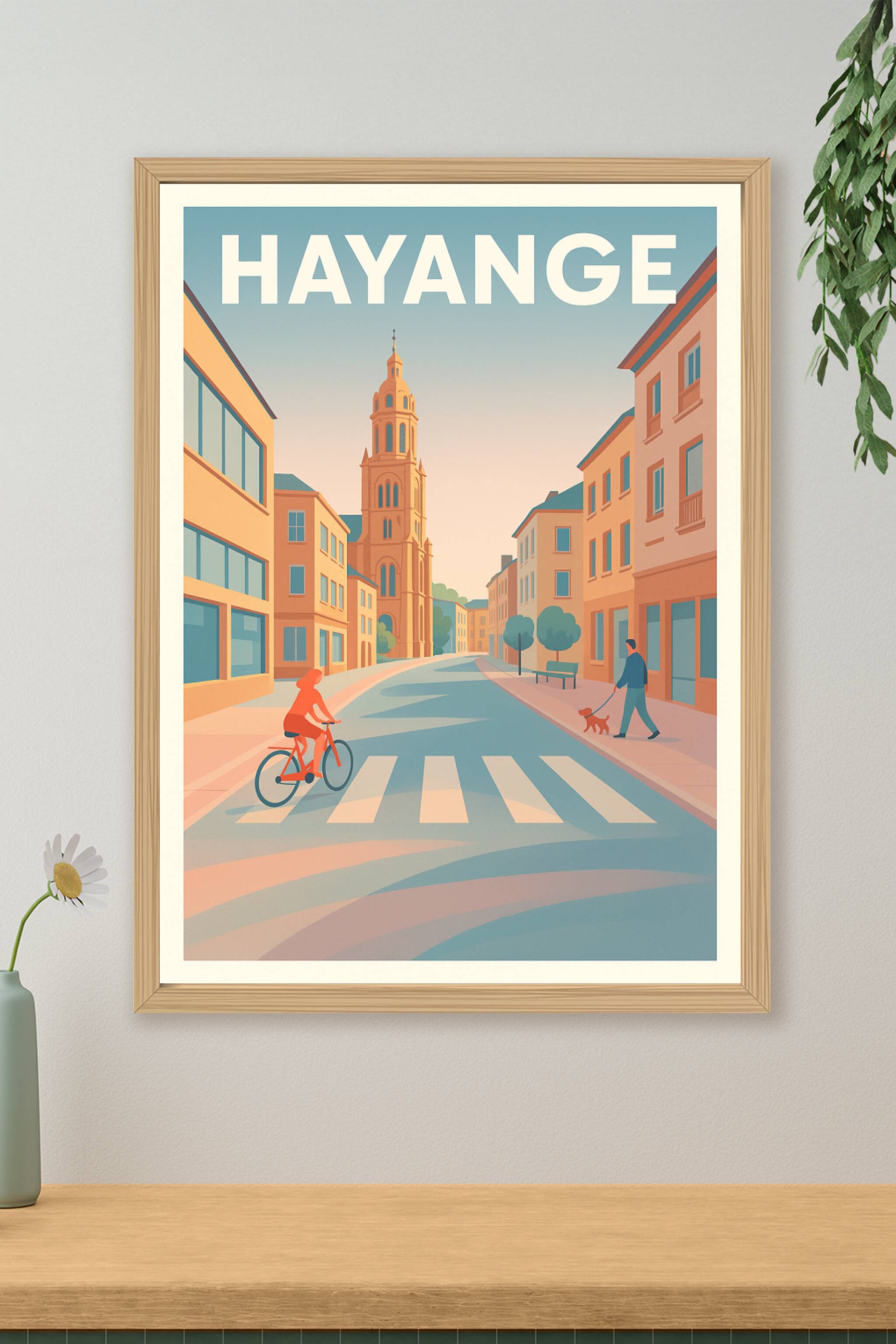 Affiche de Hayange - Charme et sérénité urbaine