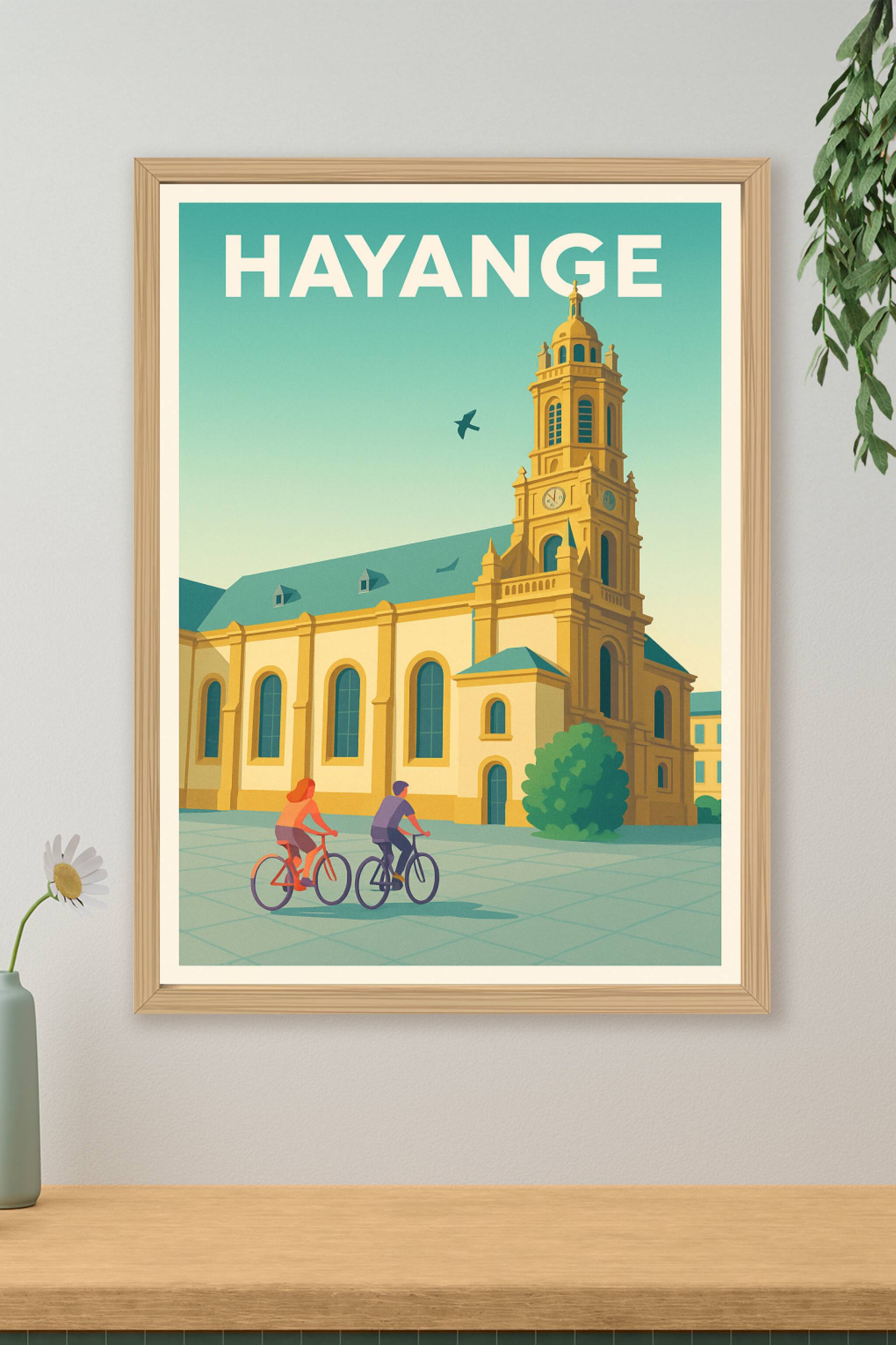 Affiche de Hayange - Ambiance sereine au cœur de la ville