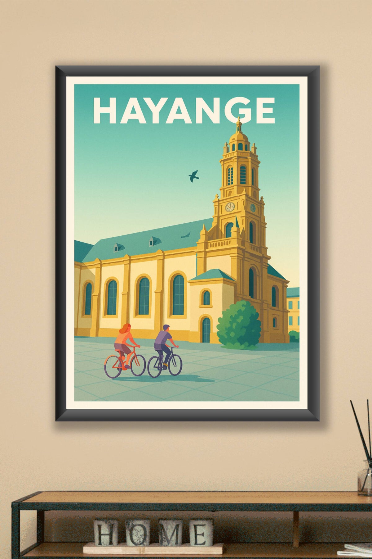 Affiche de Hayange - Ambiance sereine au cœur de la ville