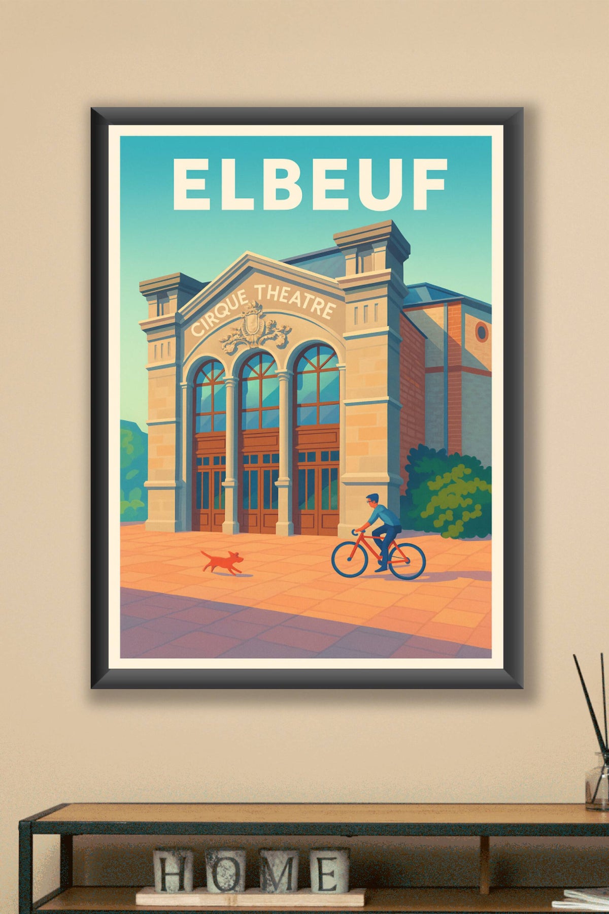 Affiche de Elbeuf - L'élégance du Cirque Théâtre