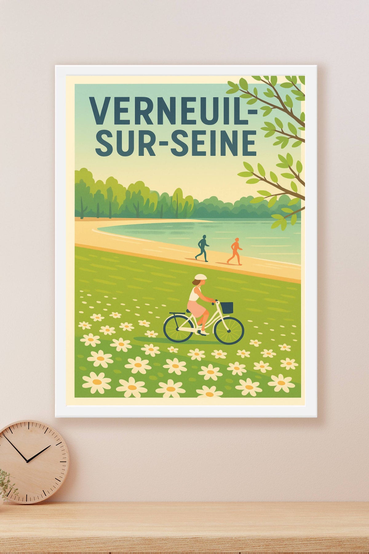 Affiche de Verneuil-sur-Seine - Évasion nature au fil de l'eau