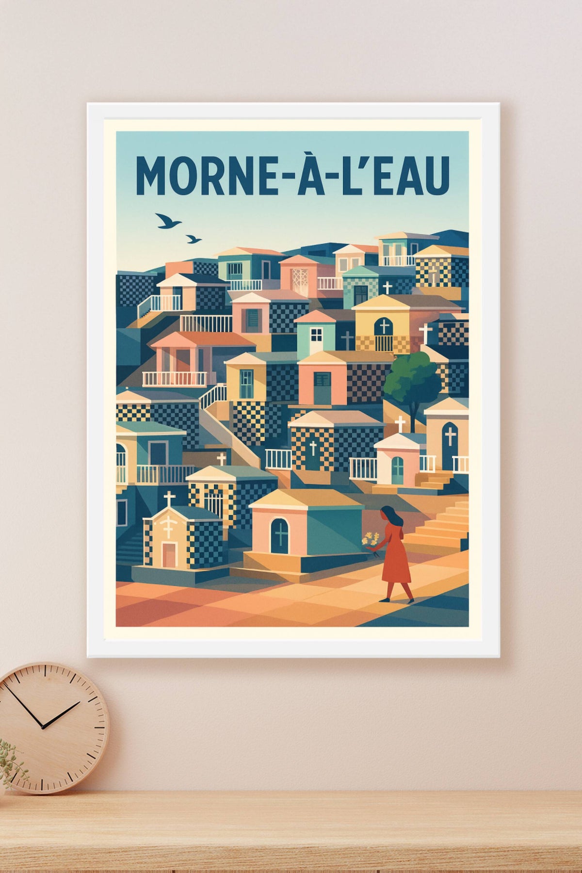 Affiche de Morne-à-l'Eau - Charme coloré et patrimoine unique
