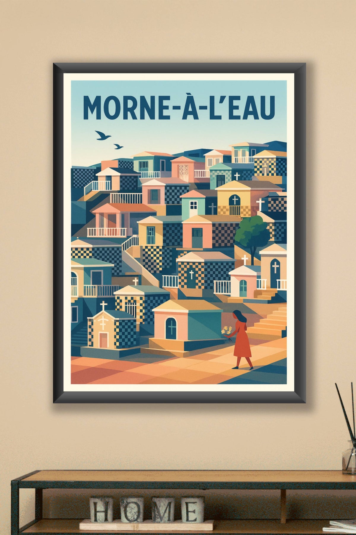 Affiche de Morne-à-l'Eau - Charme coloré et patrimoine unique