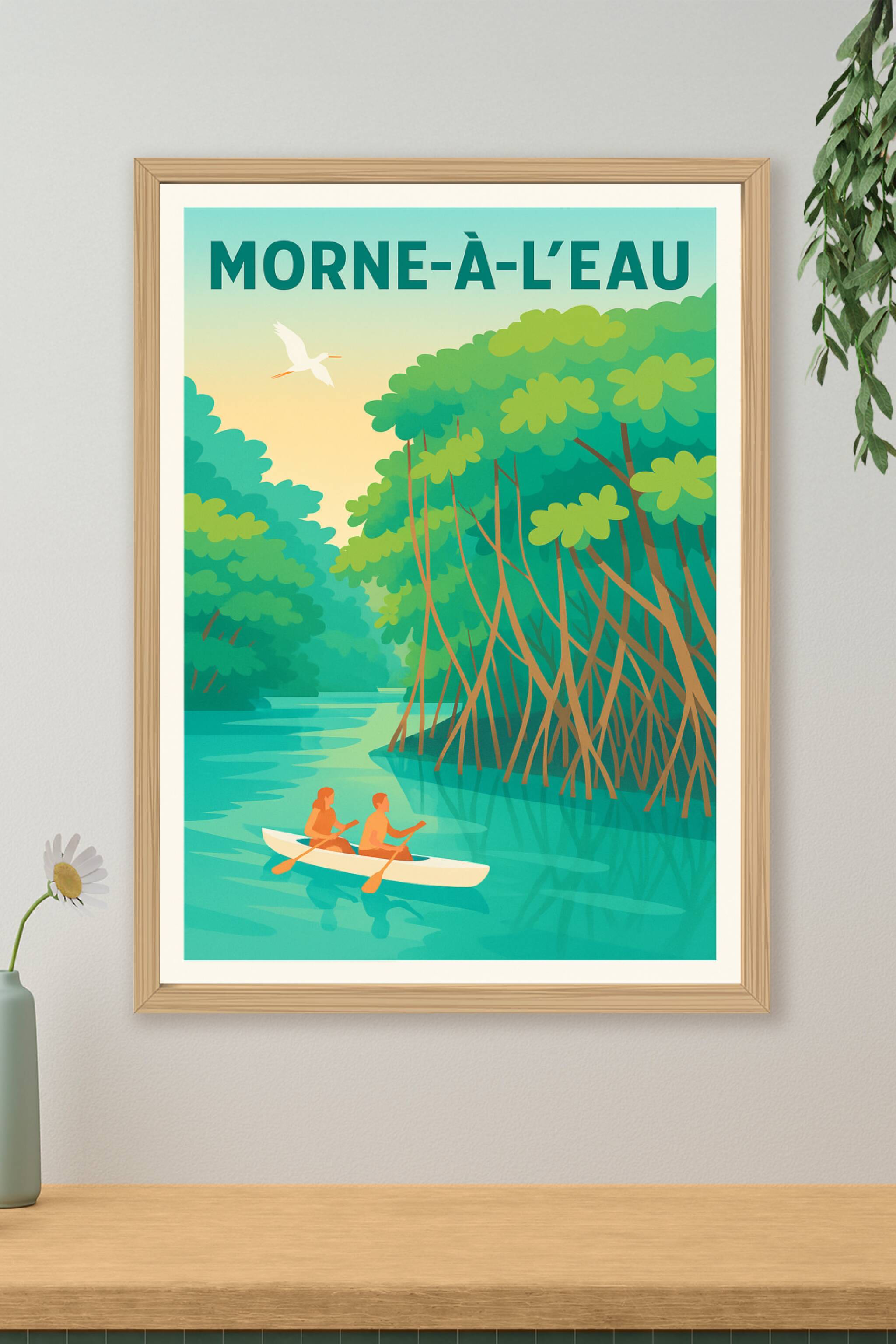 Affiche de Morne-à-l'Eau - Évasion au cœur de la nature tropicale