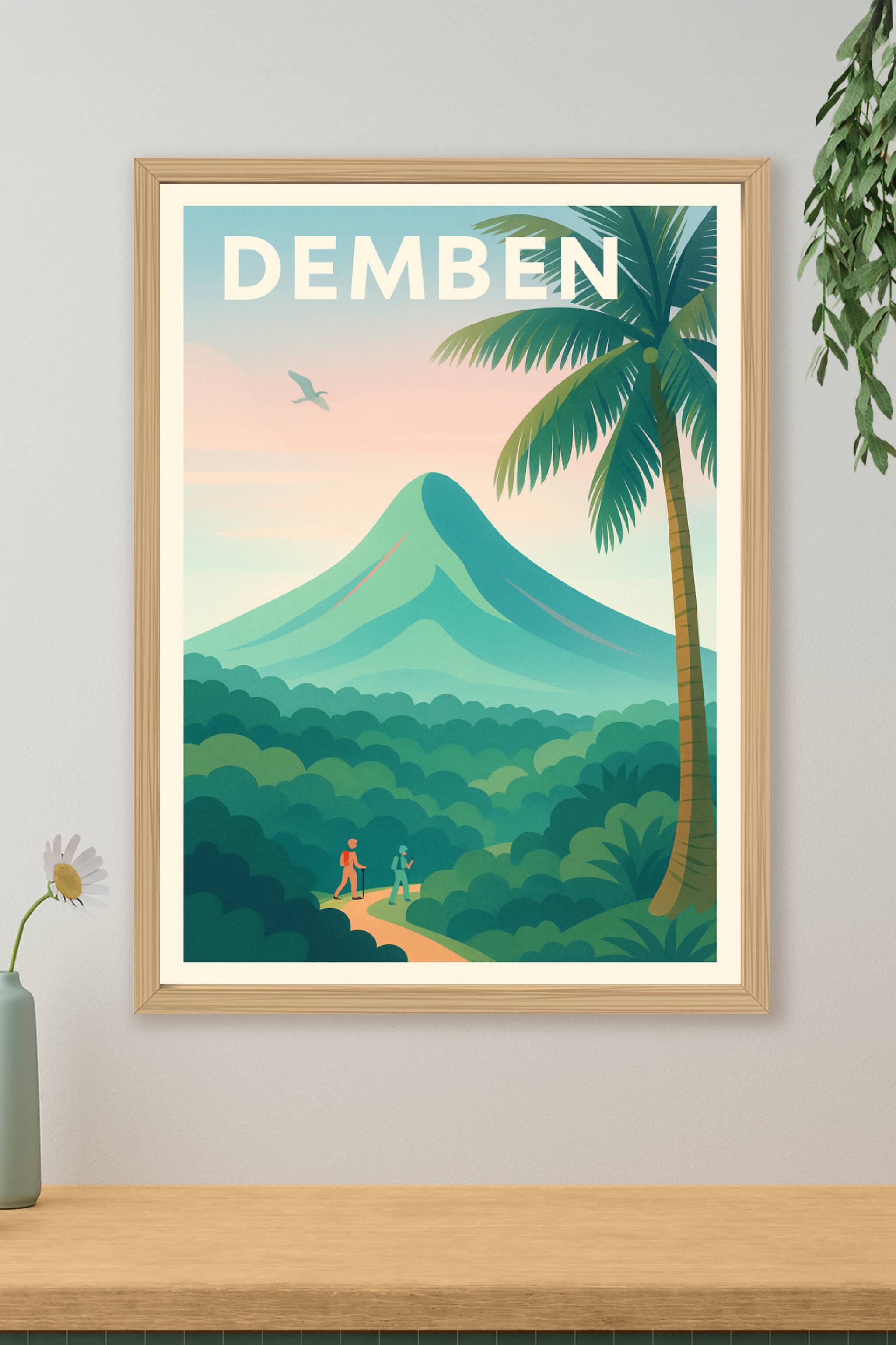 Affiche de Demben - Invitation à l'aventure tropicale