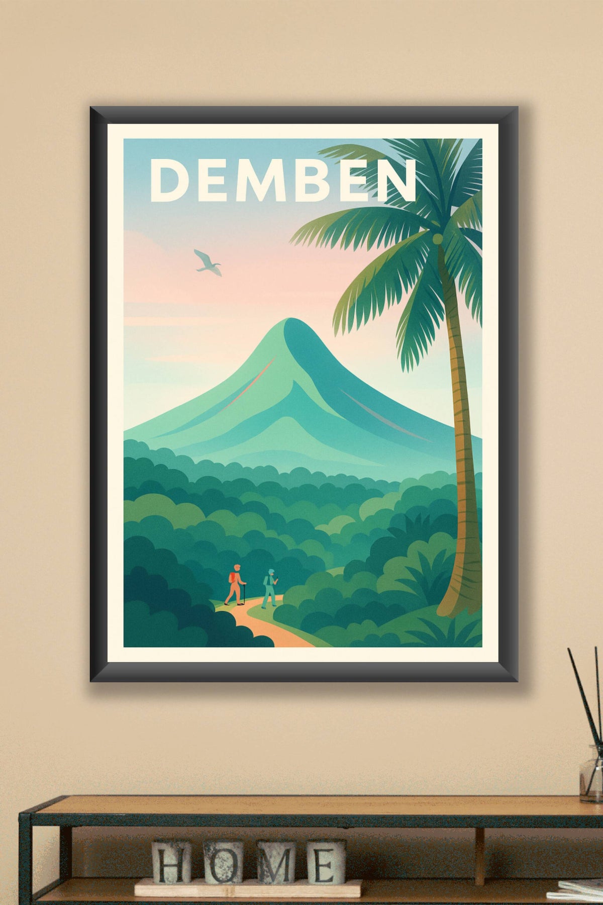 Affiche de Demben - Invitation à l'aventure tropicale