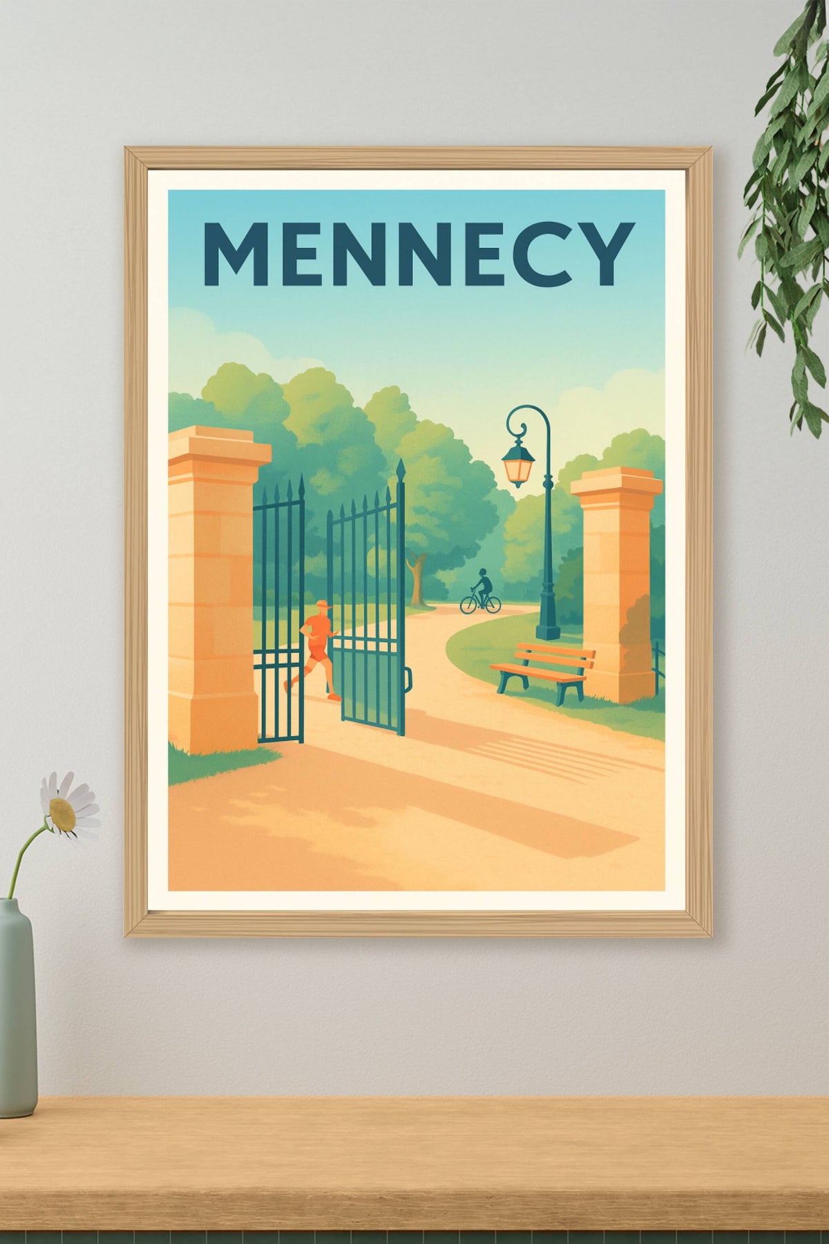 Affiche de Mennecy - Entrée en douceur dans la nature