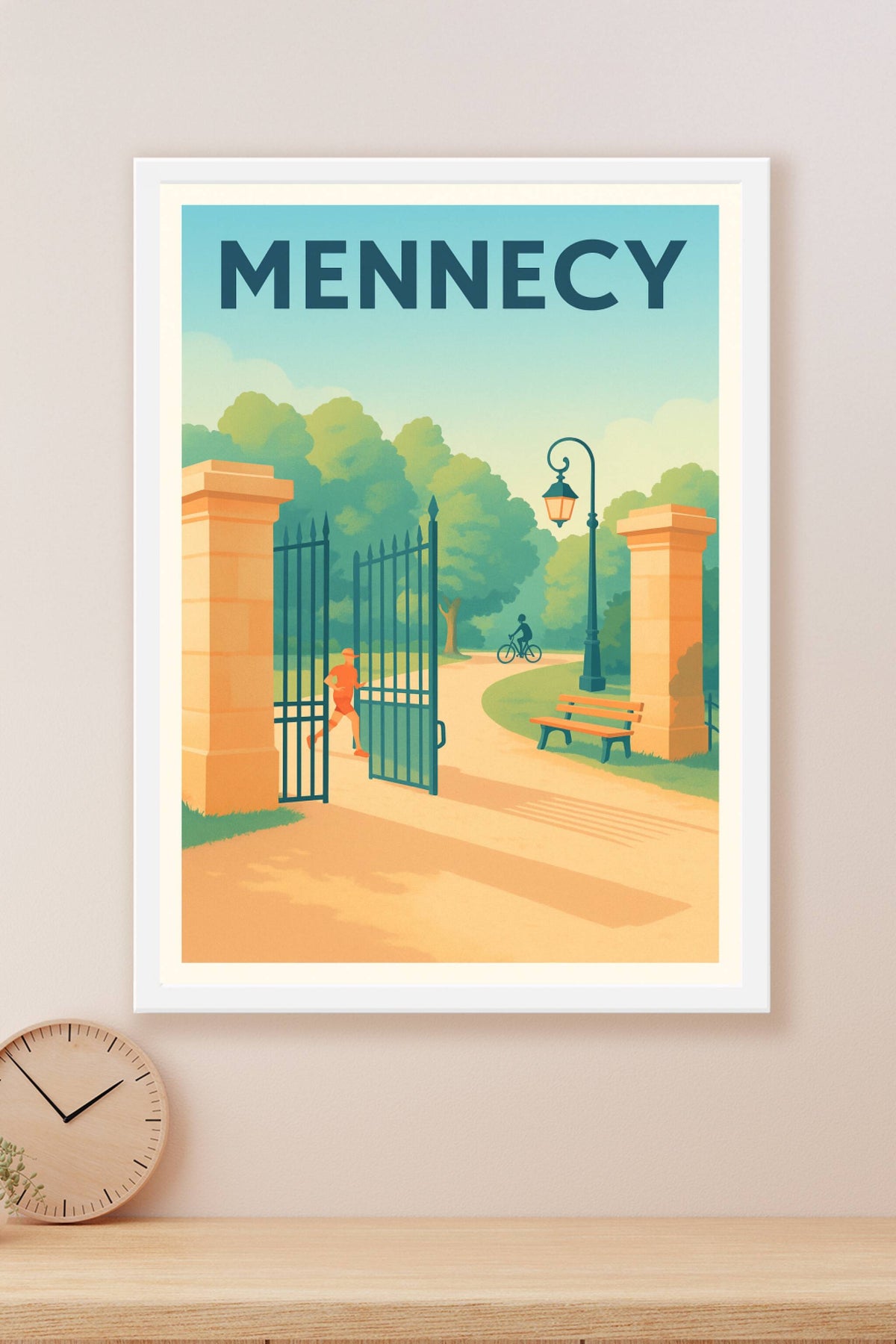 Affiche de Mennecy - Entrée en douceur dans la nature