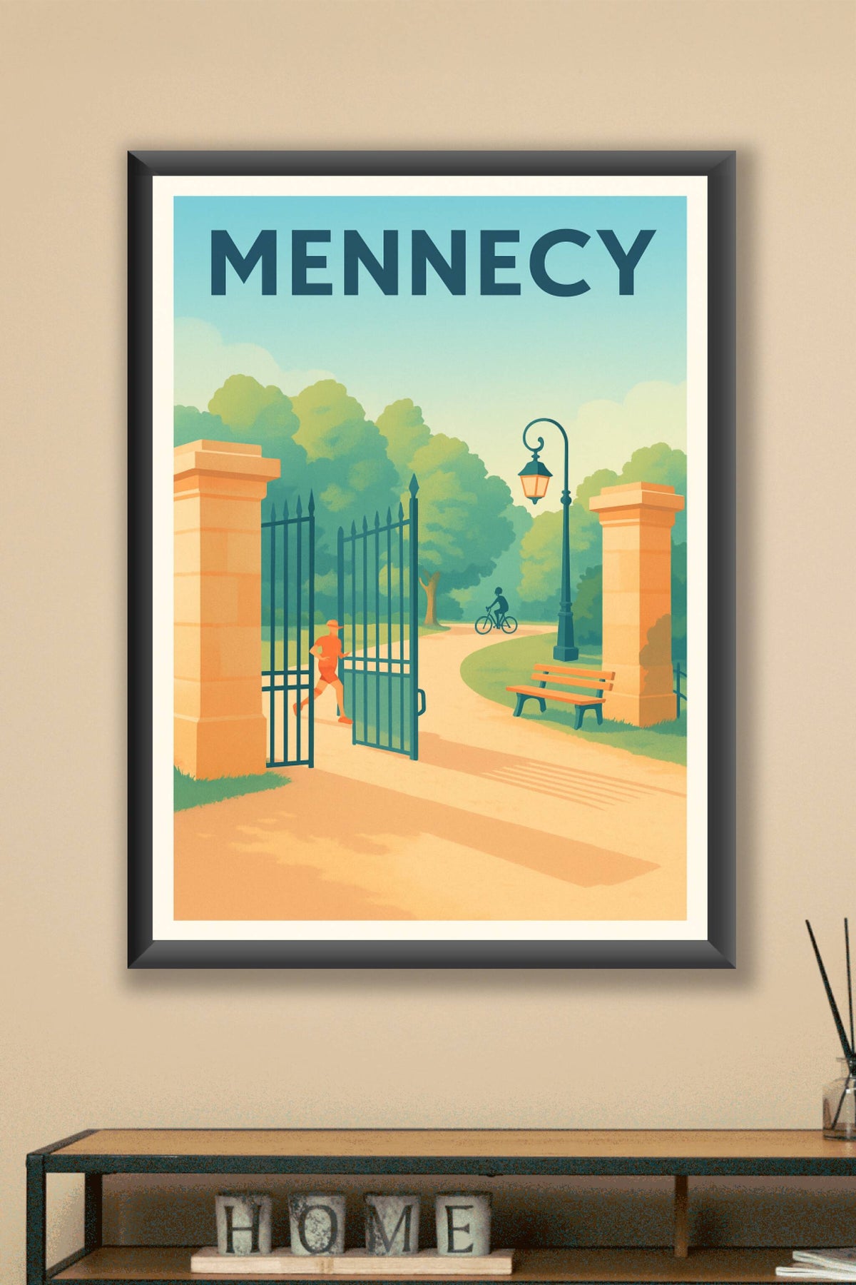 Affiche de Mennecy - Entrée en douceur dans la nature