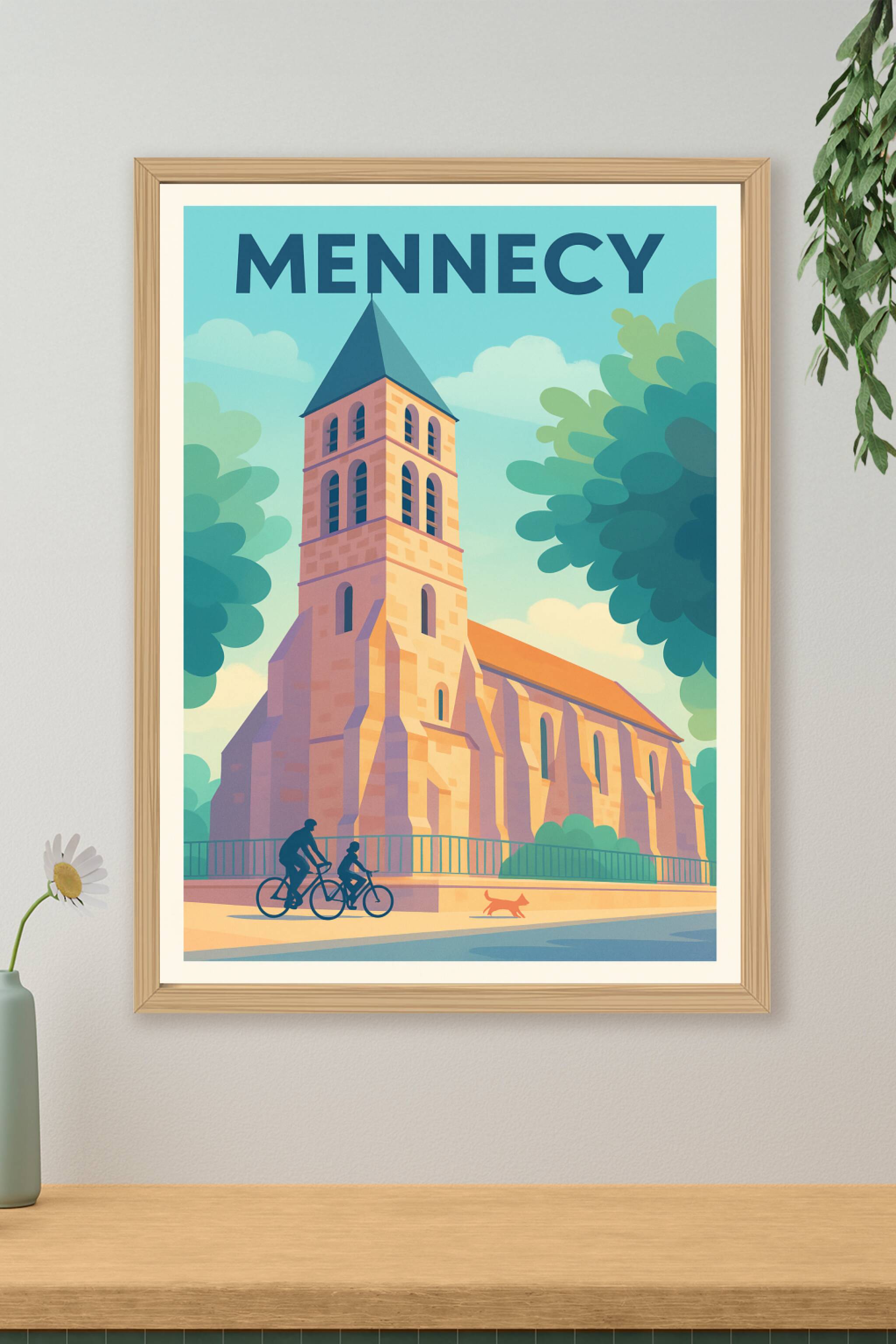 Affiche de Mennecy - Charme historique et douceur de vivre