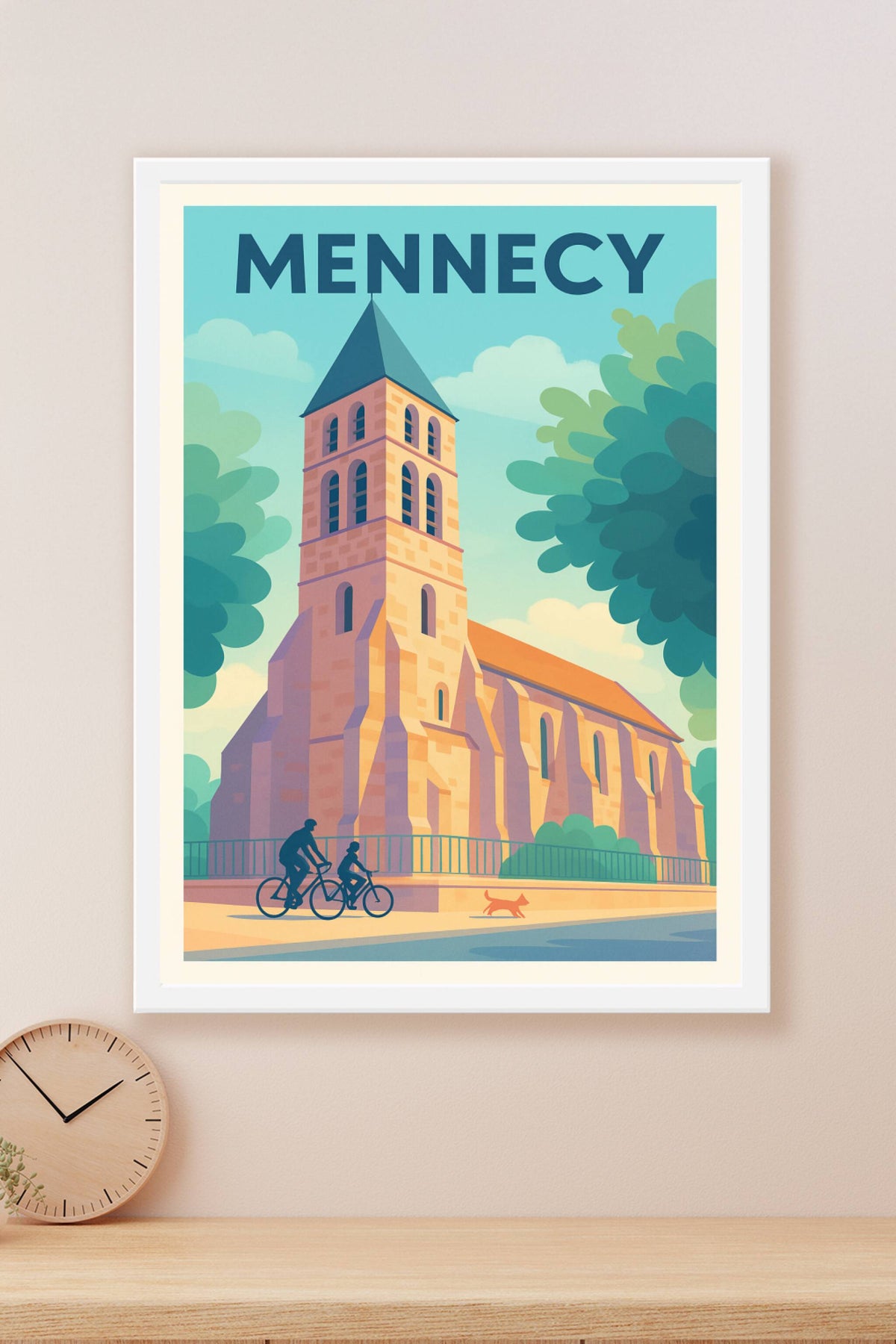 Affiche de Mennecy - Charme historique et douceur de vivre