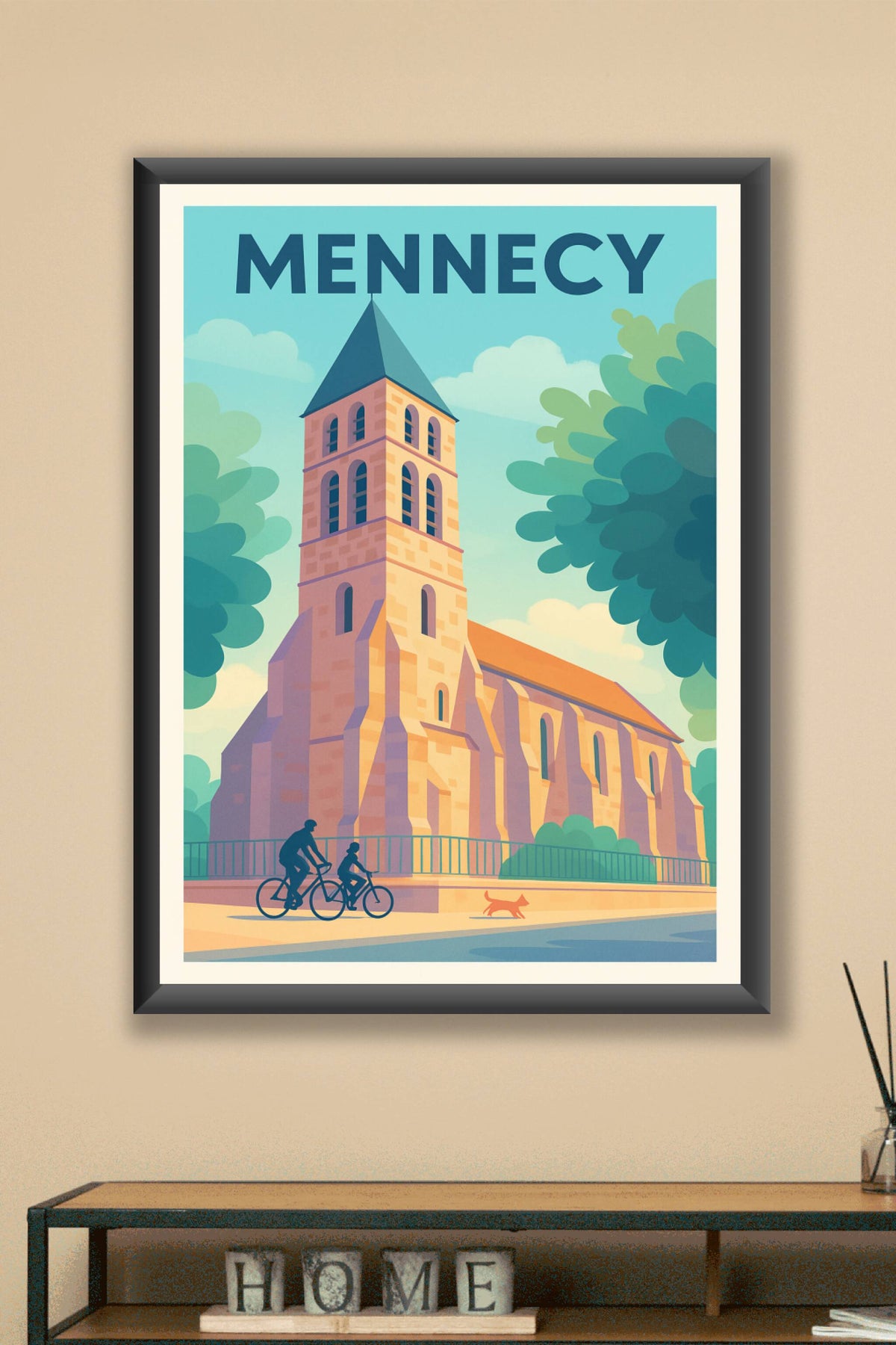 Affiche de Mennecy - Charme historique et douceur de vivre