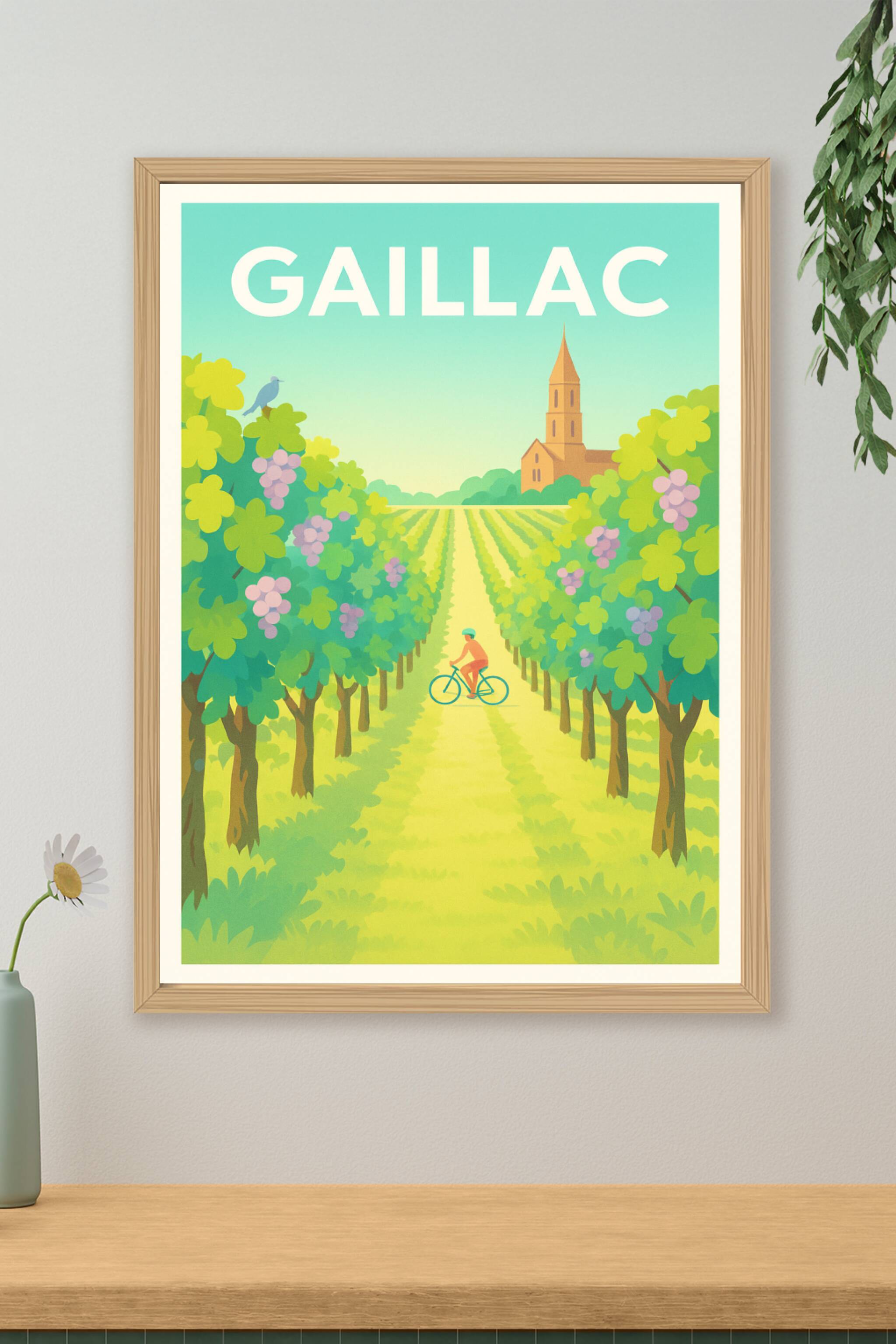 Affiche de Gaillac - Balade bucolique au cœur des vignobles