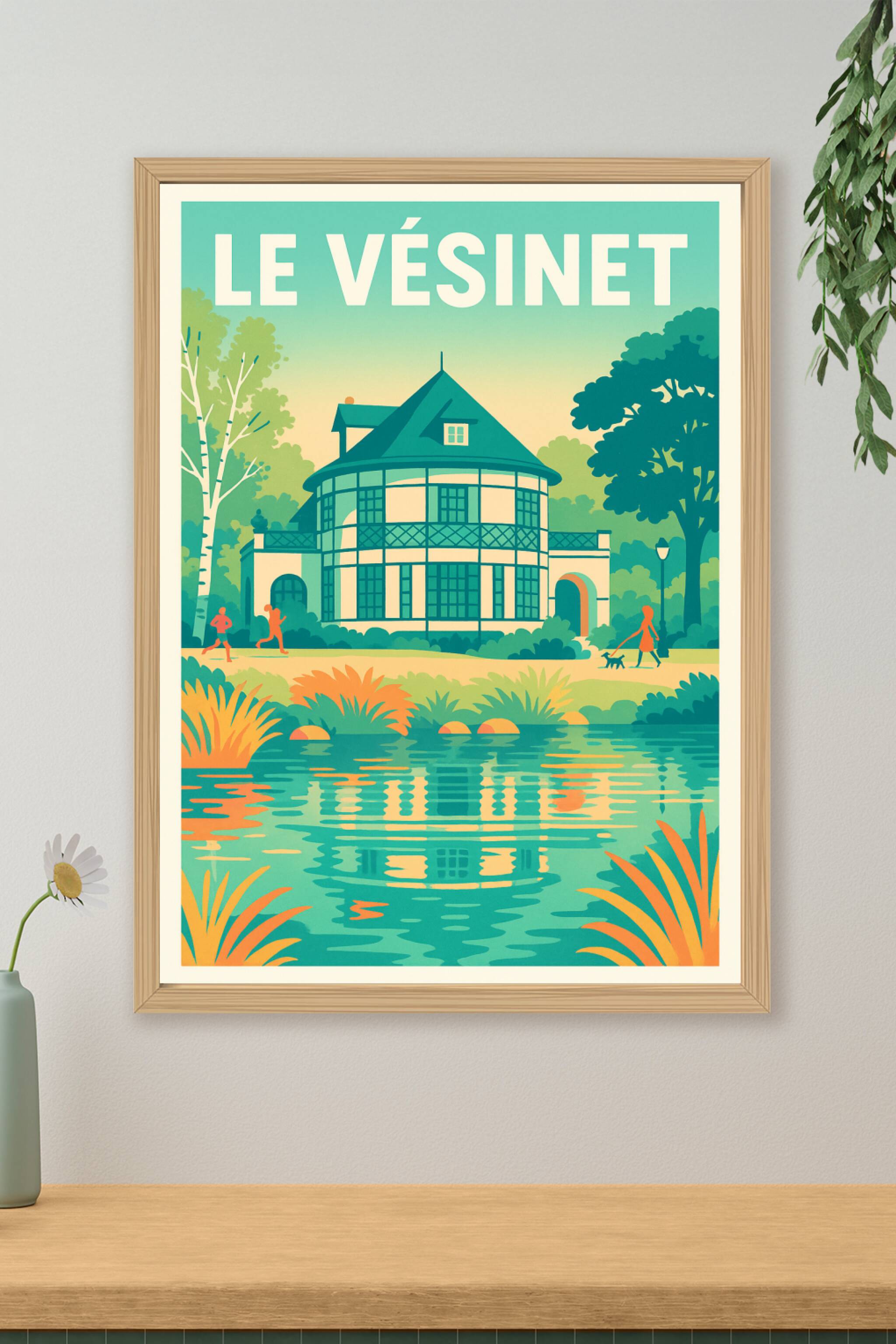 Affiche de Le Vésinet - Havre de paix au bord de l'eau