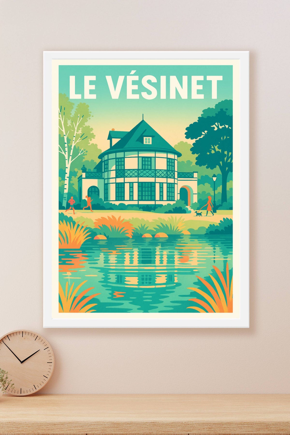 Affiche de Le Vésinet - Havre de paix au bord de l'eau