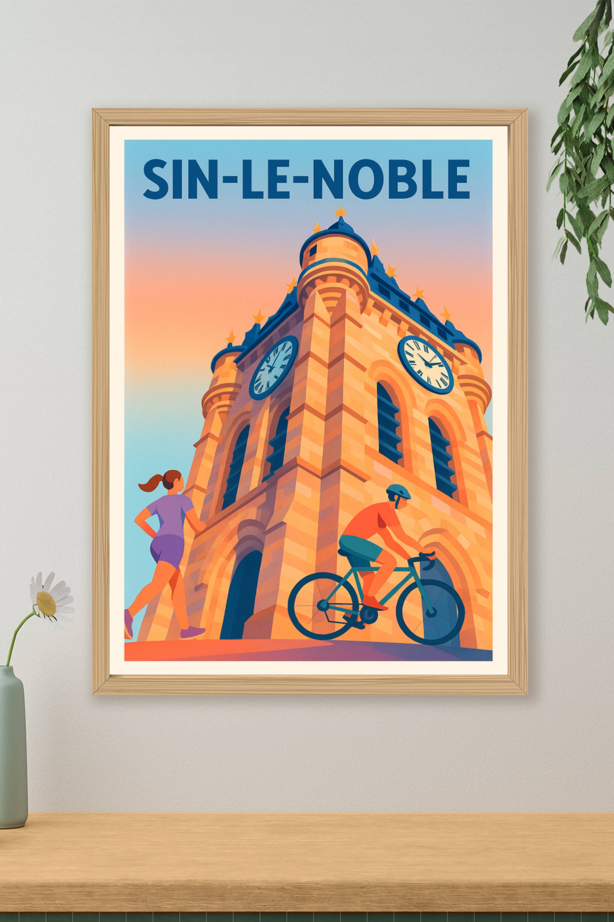Affiche de Sin-le-Noble - Charme et dynamisme au cœur de la cité