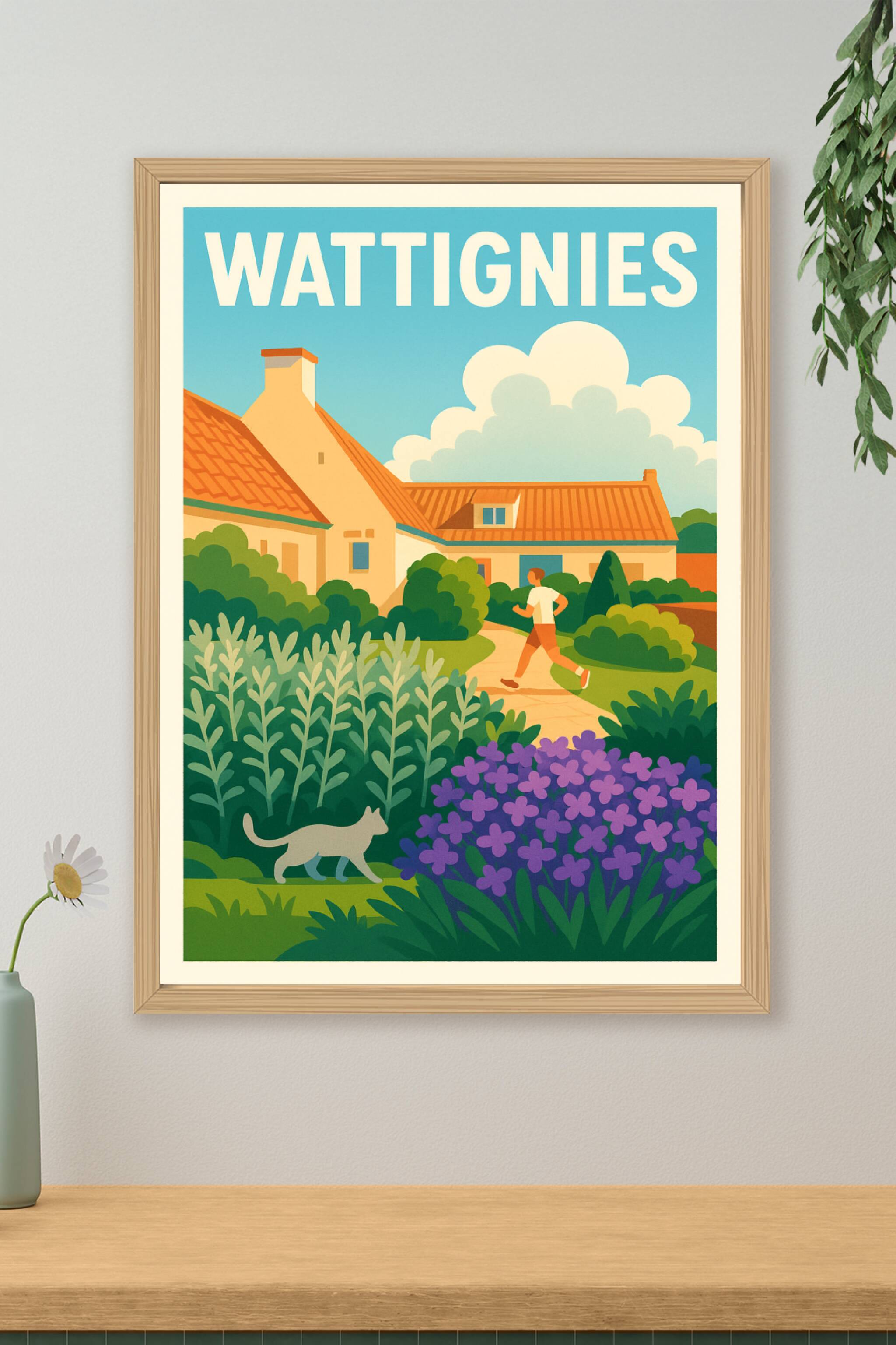 Affiche de Wattignies - Un havre de verdure et de tranquillité