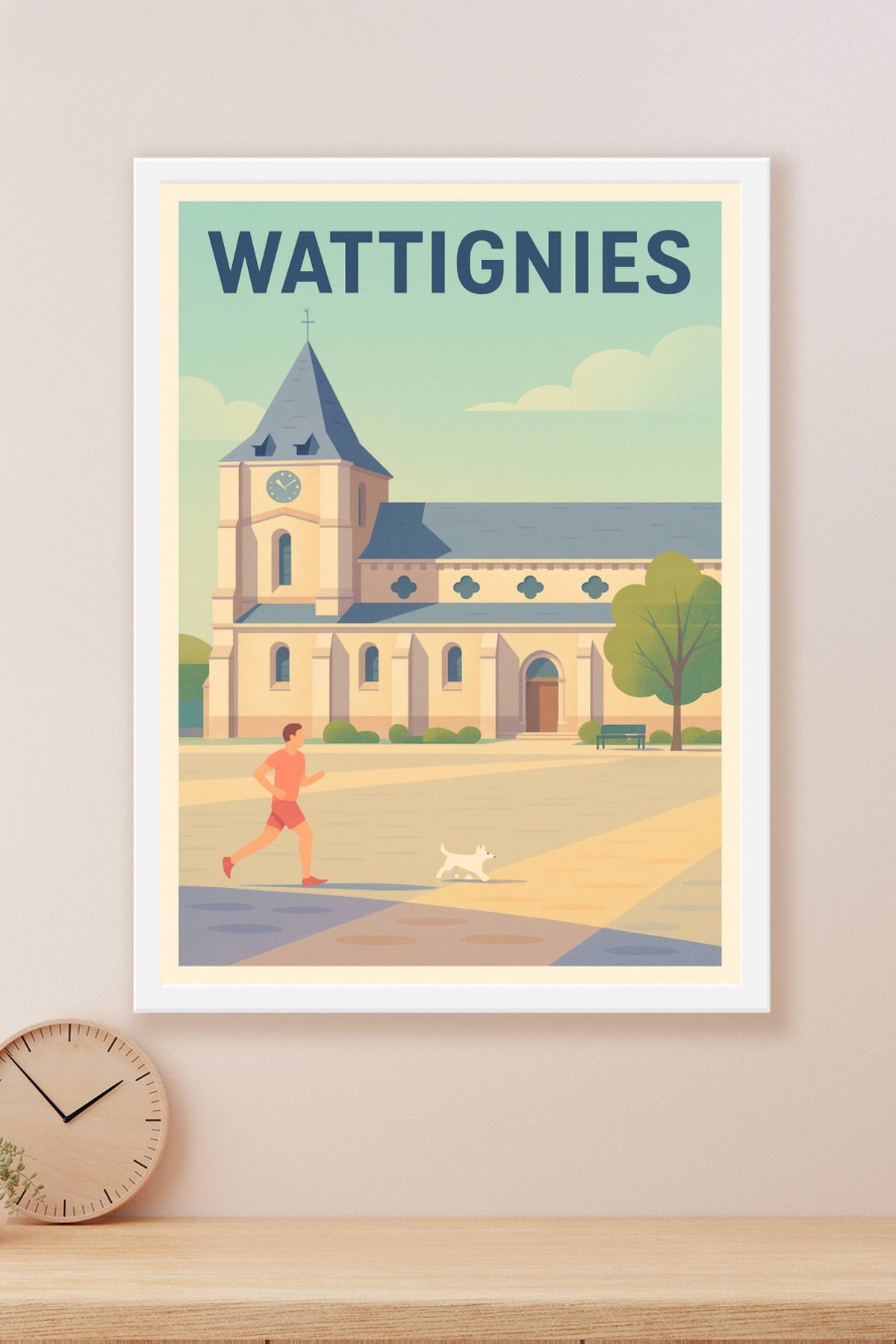 Affiche de Wattignies - Une balade matinale paisible