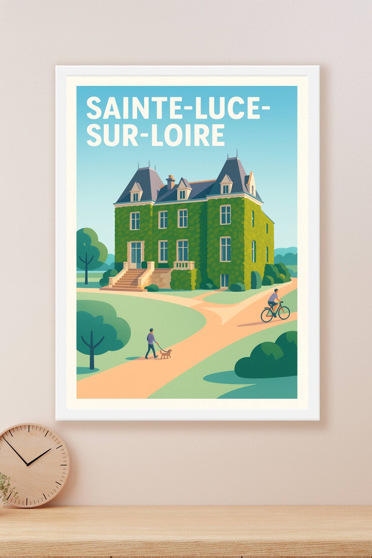 Affiche de Sainte-Luce-sur-Loire - Charme bucolique & élégance