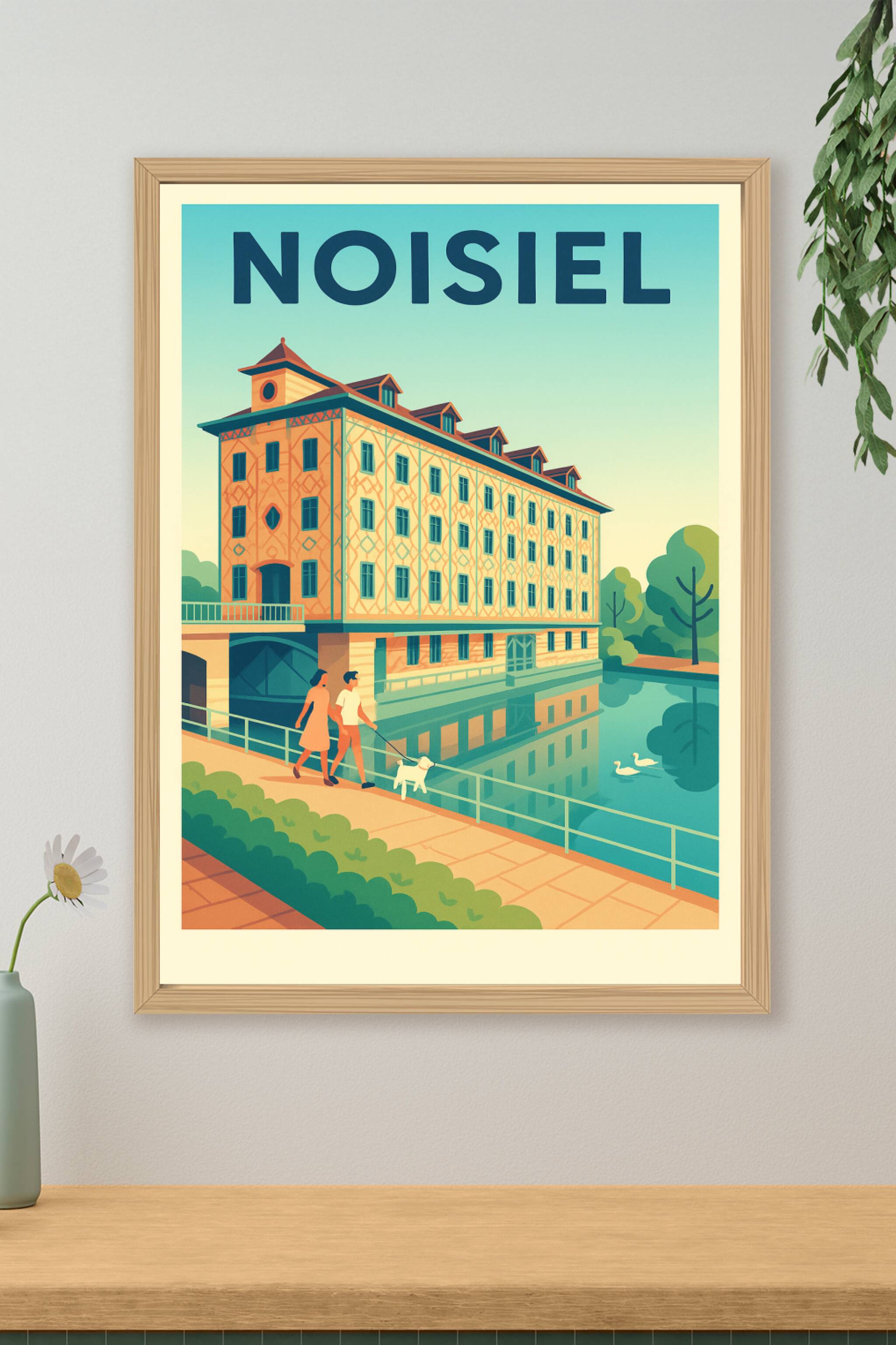 Affiche de Noisiel - Promenade paisible au fil de l'eau