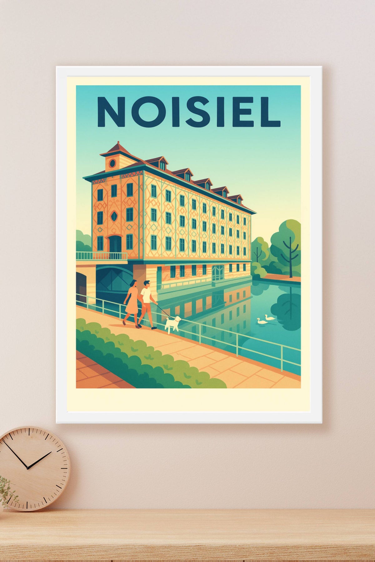 Affiche de Noisiel - Promenade paisible au fil de l'eau