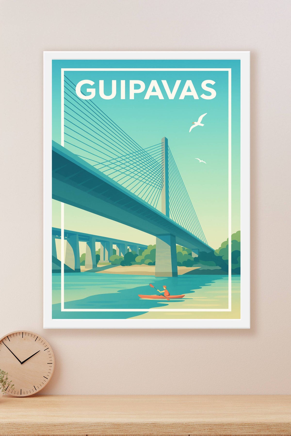 Affiche de Guipavas - Harmonie entre nature et modernité