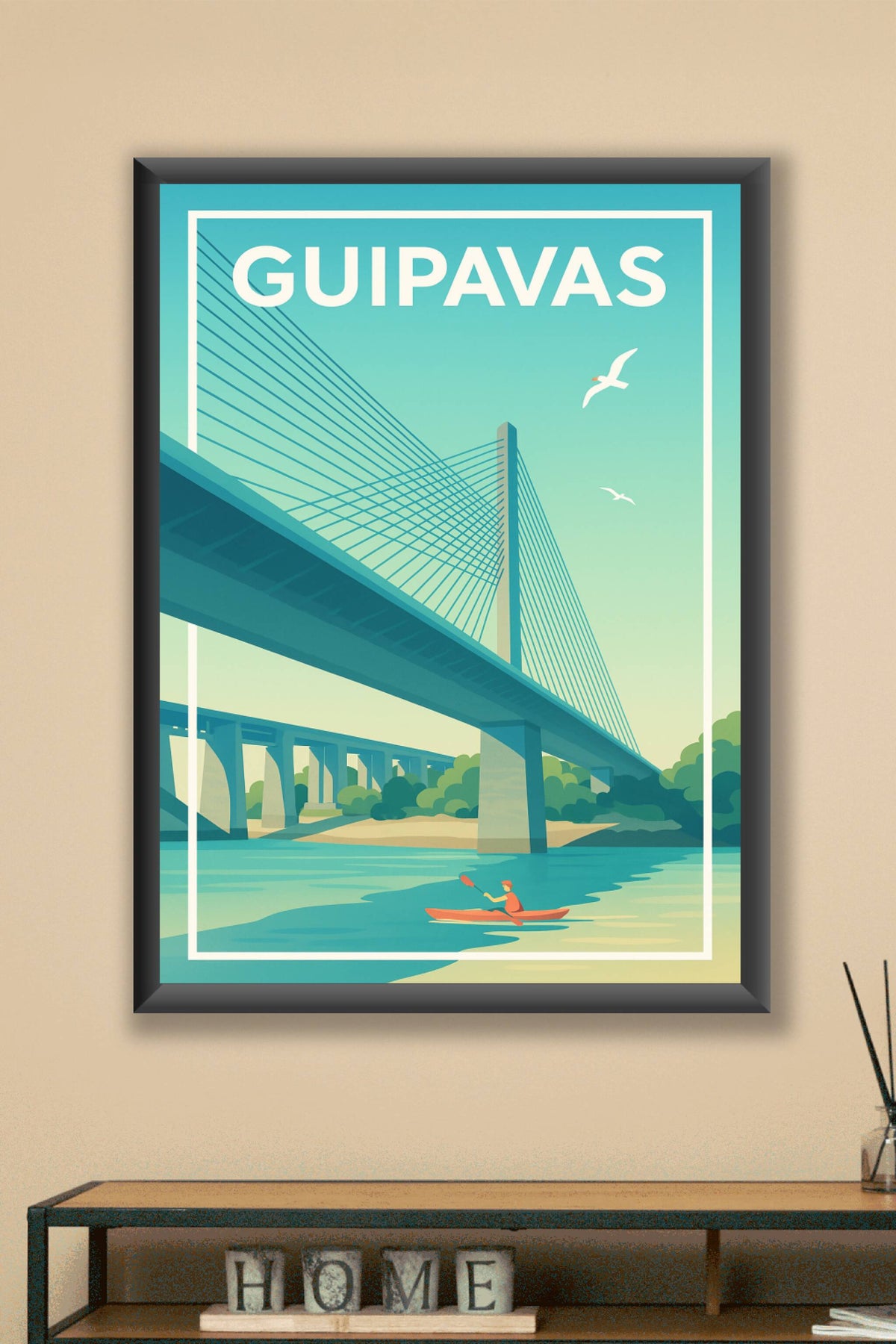 Affiche de Guipavas - Harmonie entre nature et modernité