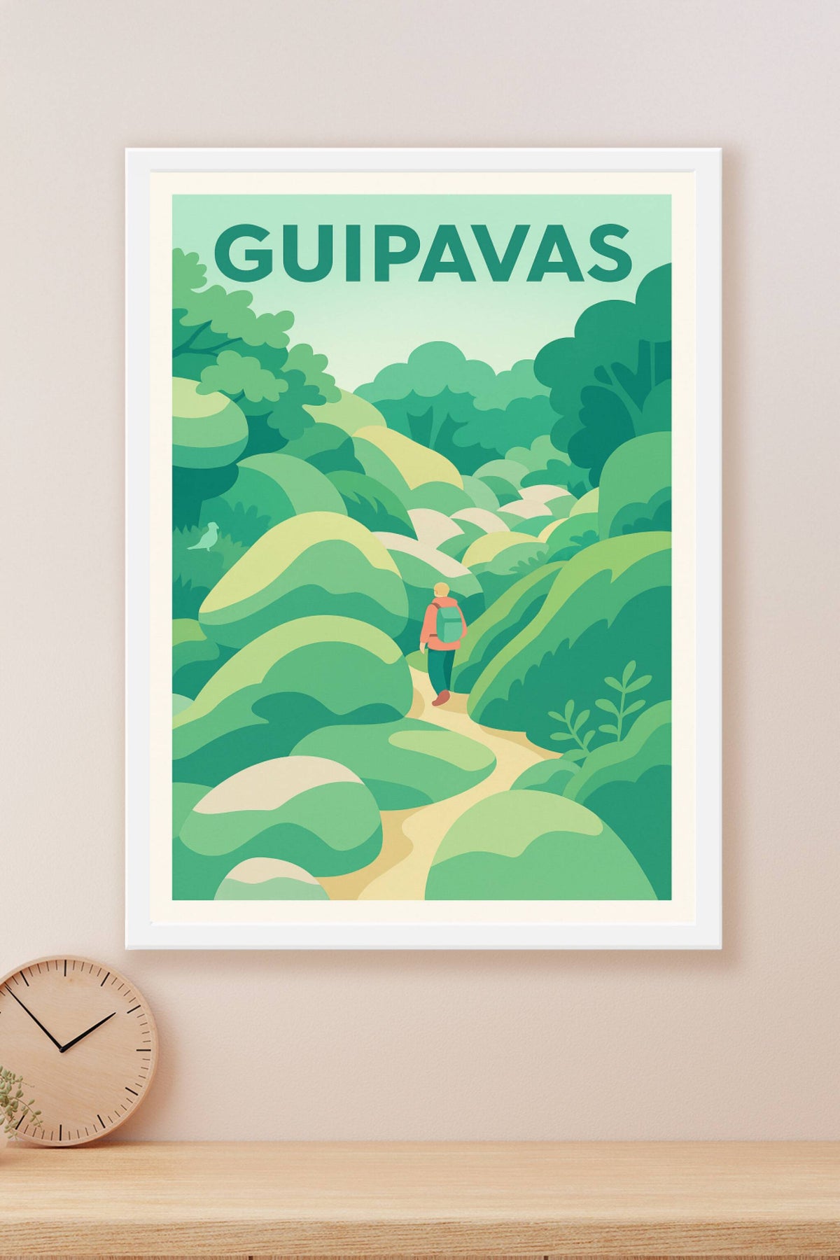 Affiche de Guipavas - Escapade Nature au Cœur des Montagnes Vertes