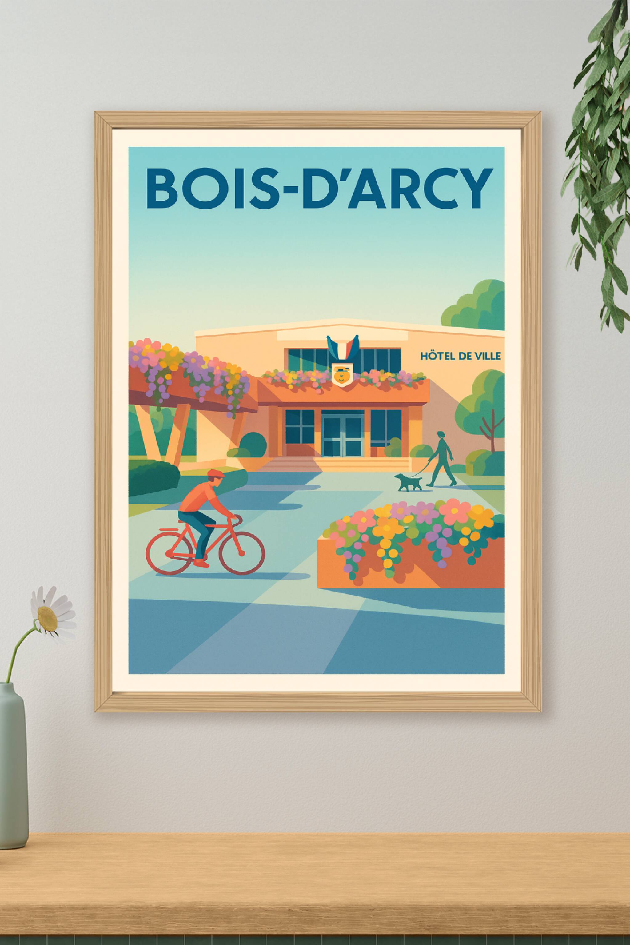 Affiche de Bois-d'Arcy - Douceur de vie au cœur de la ville