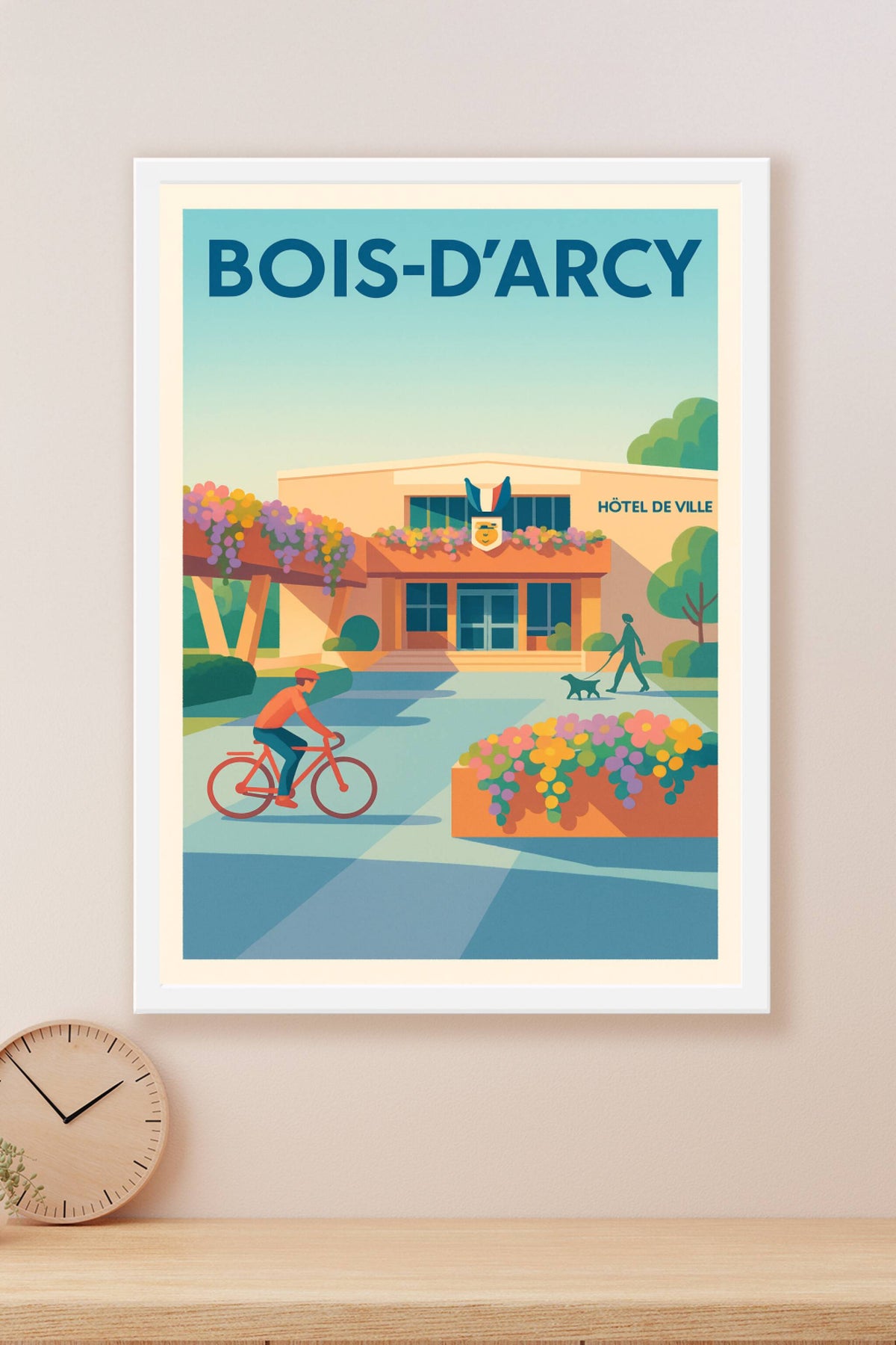 Affiche de Bois-d'Arcy - Douceur de vie au cœur de la ville