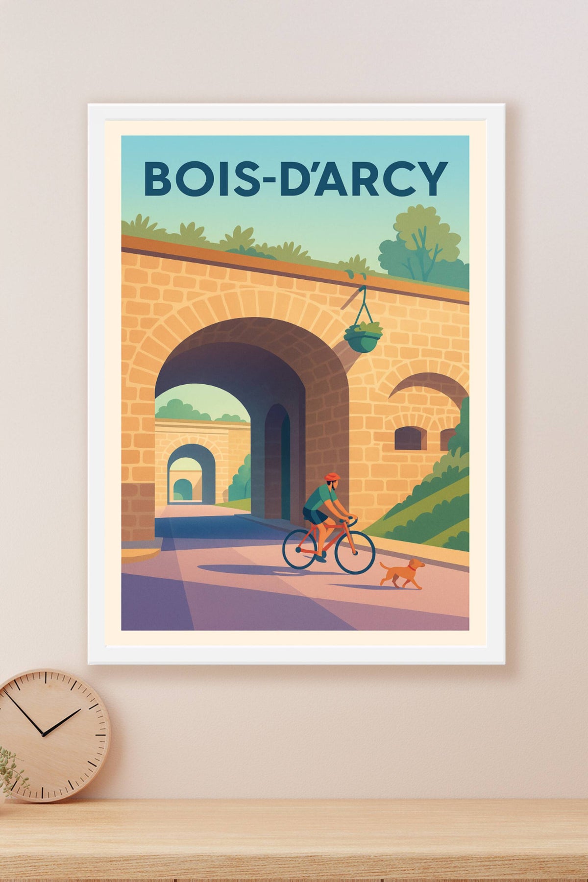 Affiche de Bois-d'Arcy - Balade en douceur sous les arches
