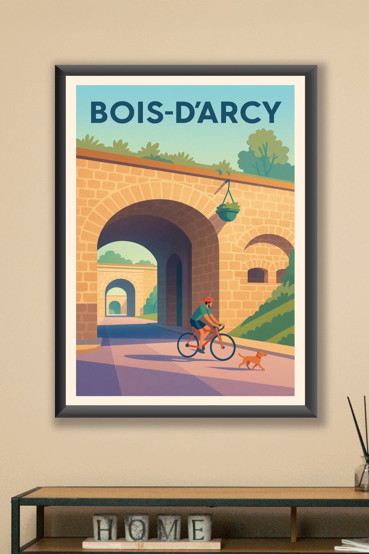 Affiche de Bois-d'Arcy - Balade en douceur sous les arches