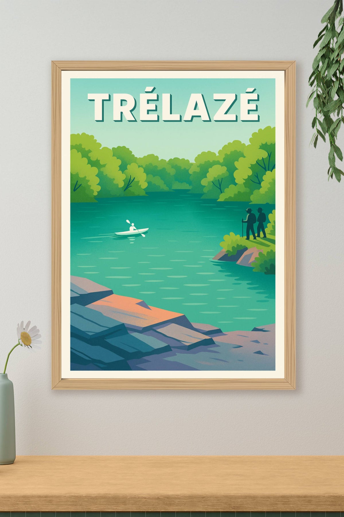 Affiche de Trélazé - Évasion nature au fil de l'eau