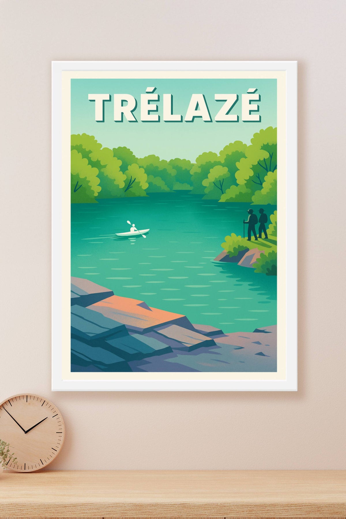 Affiche de Trélazé - Évasion nature au fil de l'eau