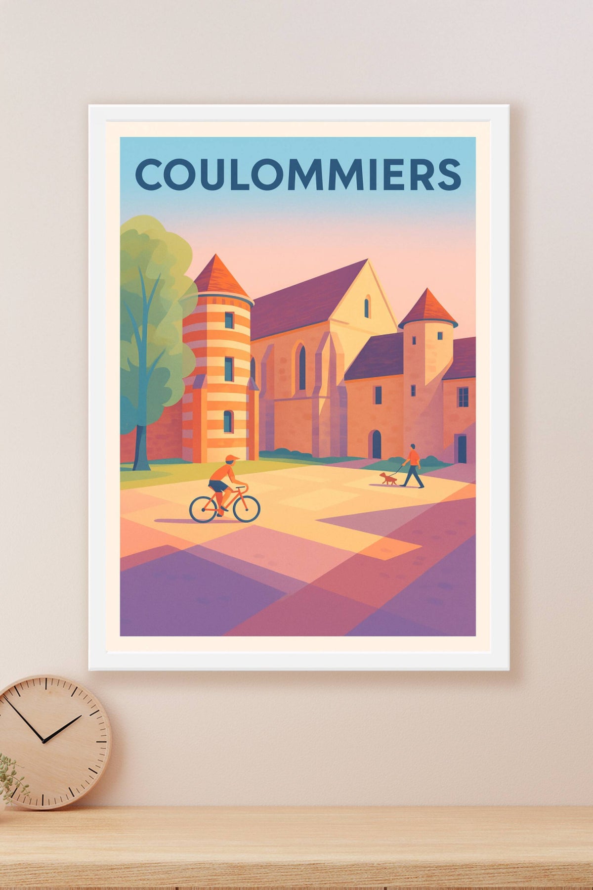 Affiche de Coulommiers - Charme et Sérénité au Cœur de la Ville