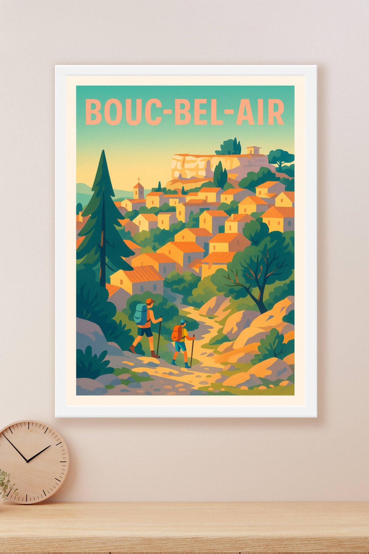 Affiche de Bouc-Bel-Air - Escapade Provençale en Douceur