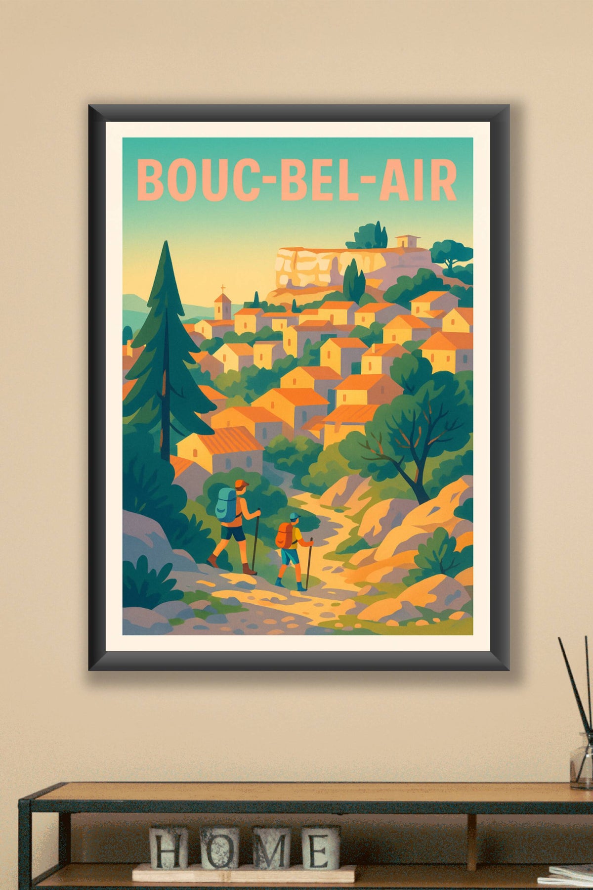 Affiche de Bouc-Bel-Air - Escapade Provençale en Douceur