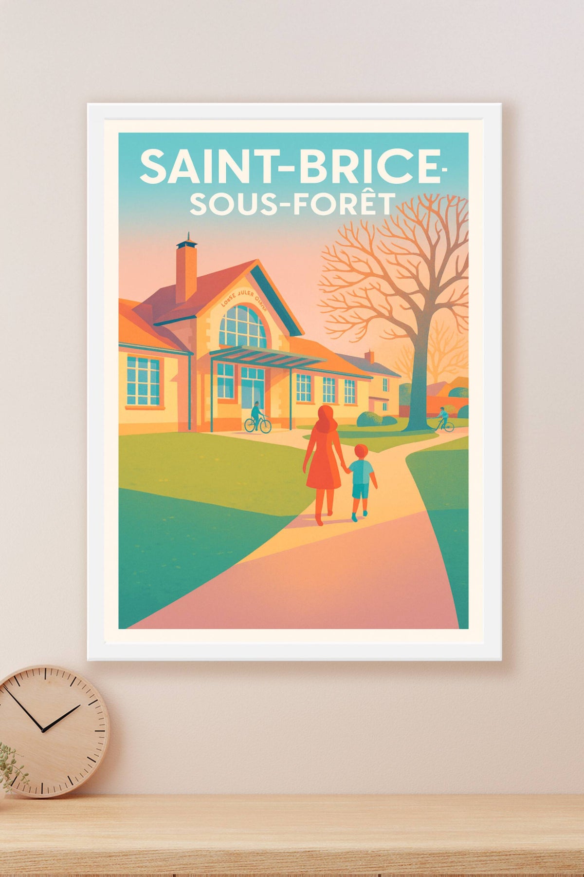 Affiche de Saint-Brice-sous-Forêt - Ambiance paisible et familiale
