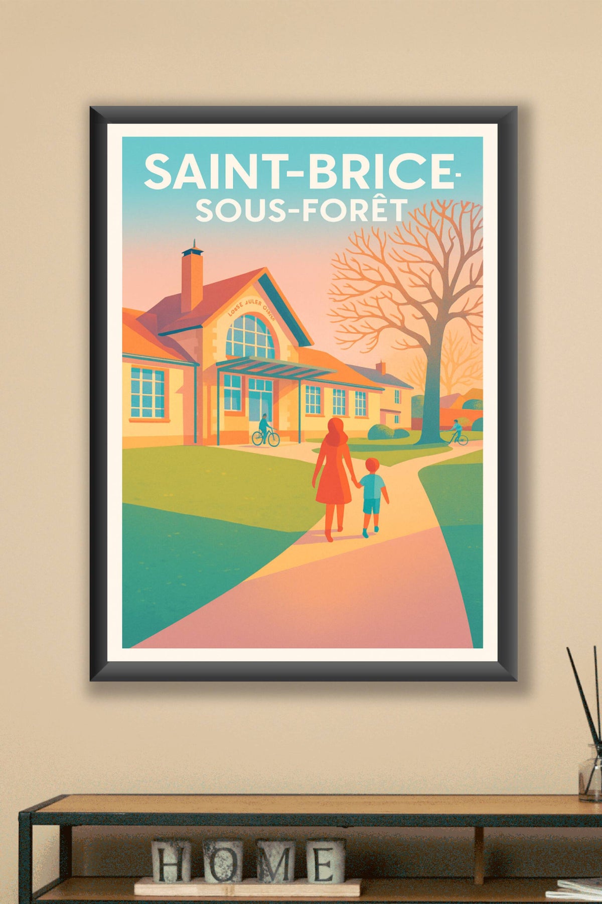 Affiche de Saint-Brice-sous-Forêt - Ambiance paisible et familiale