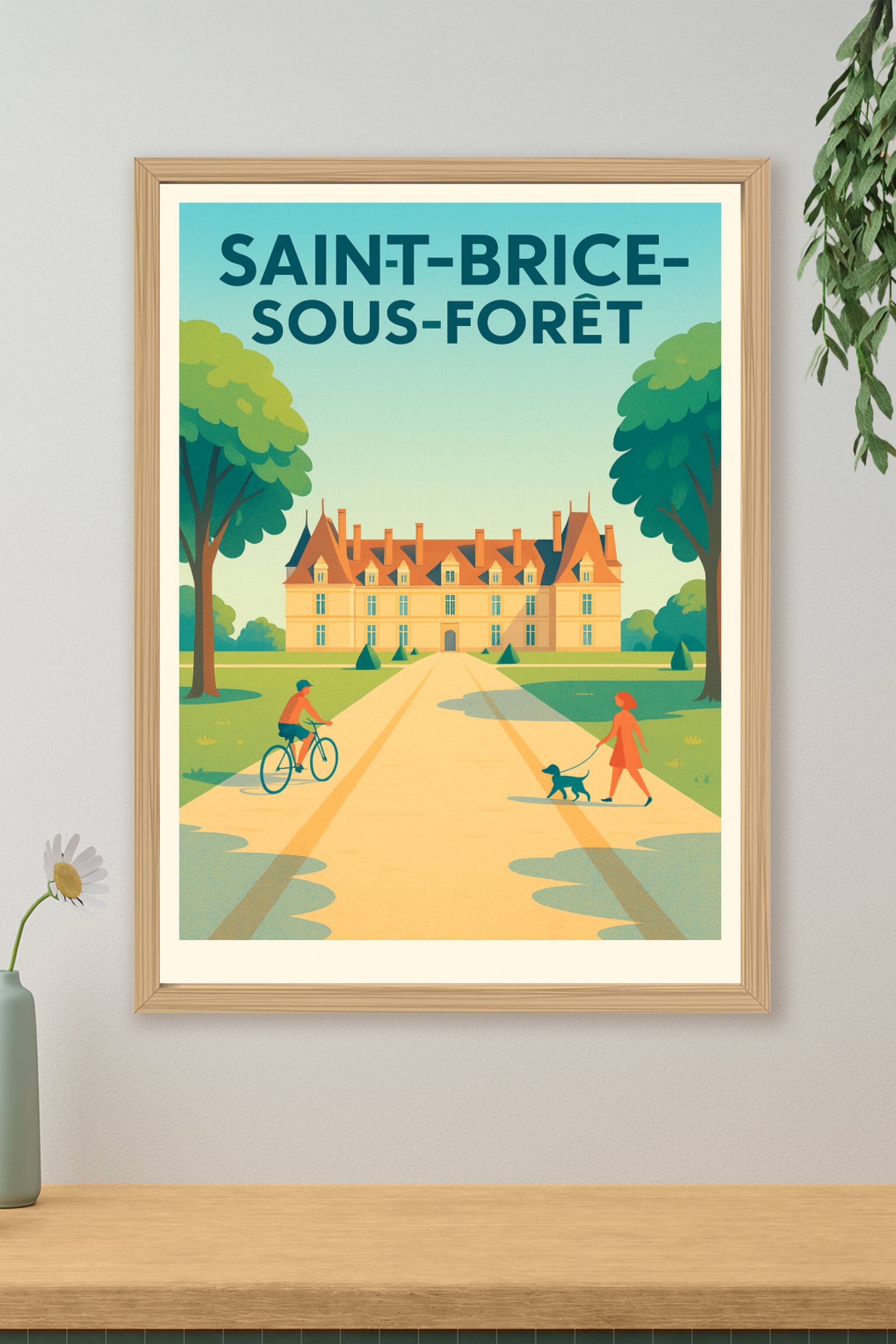 Affiche de Saint-Brice-sous-Forêt - Charme et sérénité en pleine nature