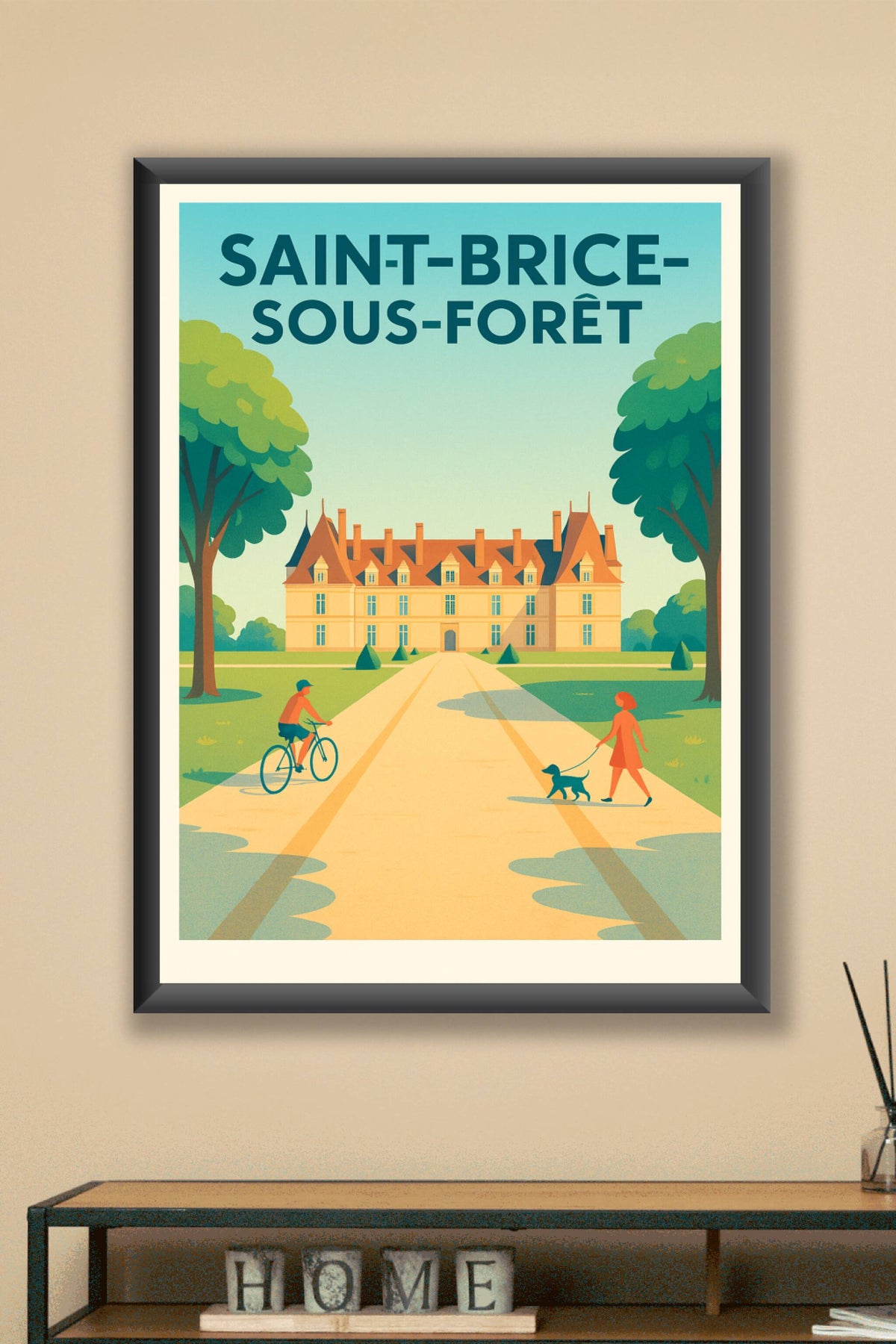 Affiche de Saint-Brice-sous-Forêt - Charme et sérénité en pleine nature