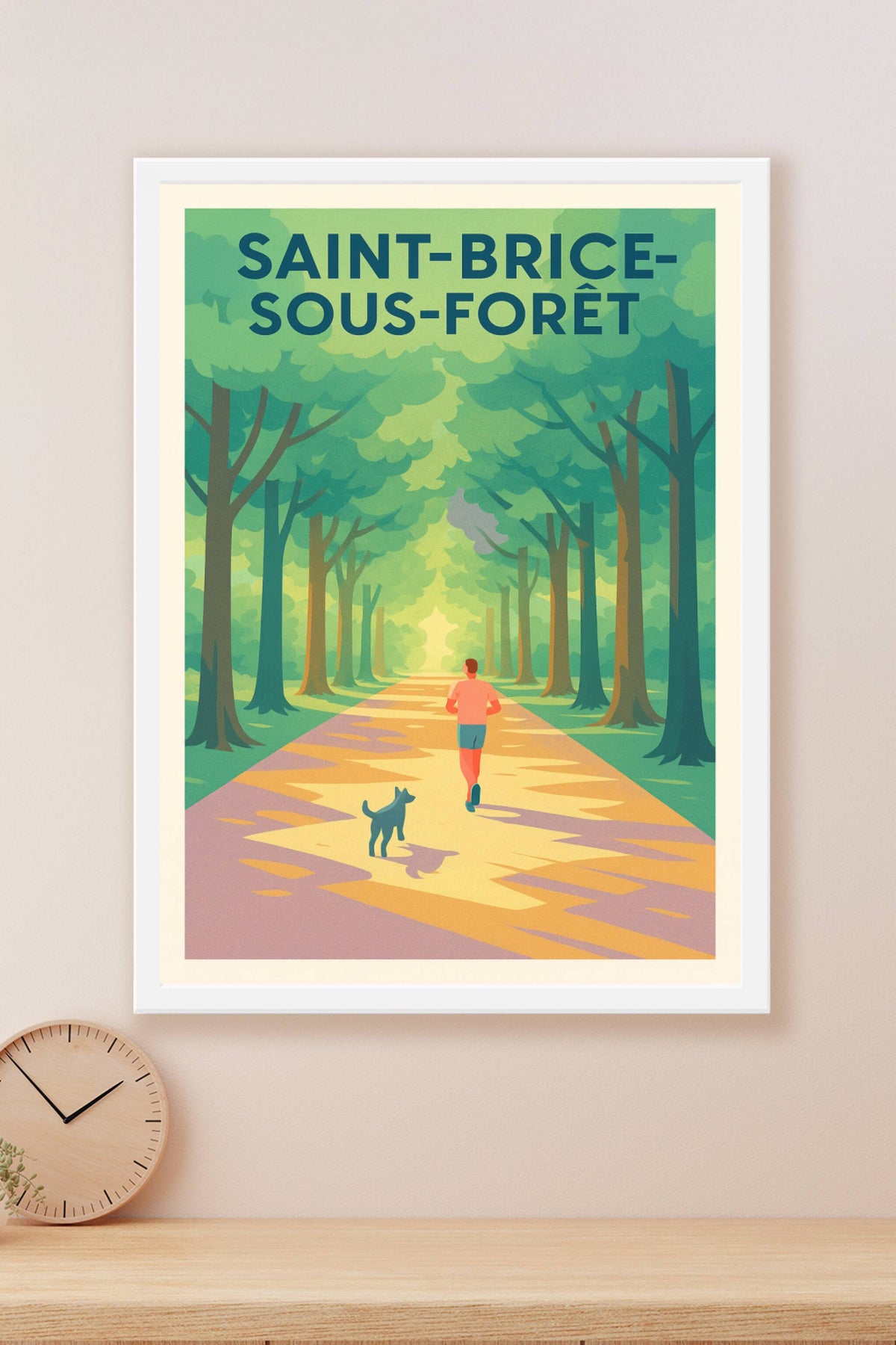 Affiche de Saint-Brice-sous-Forêt - Promenade en pleine nature