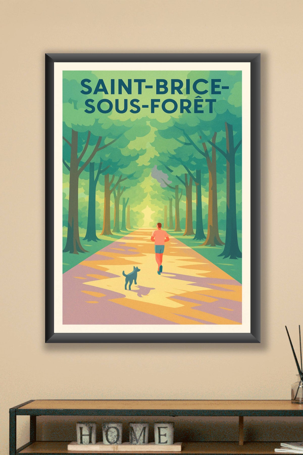 Affiche de Saint-Brice-sous-Forêt - Promenade en pleine nature