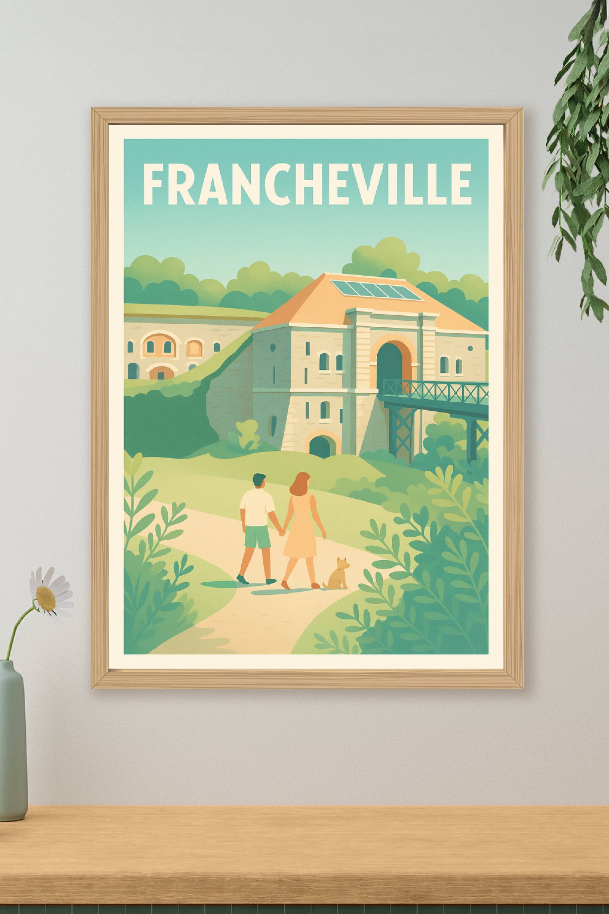 Affiche de Francheville - Promenade bucolique au cœur de la nature