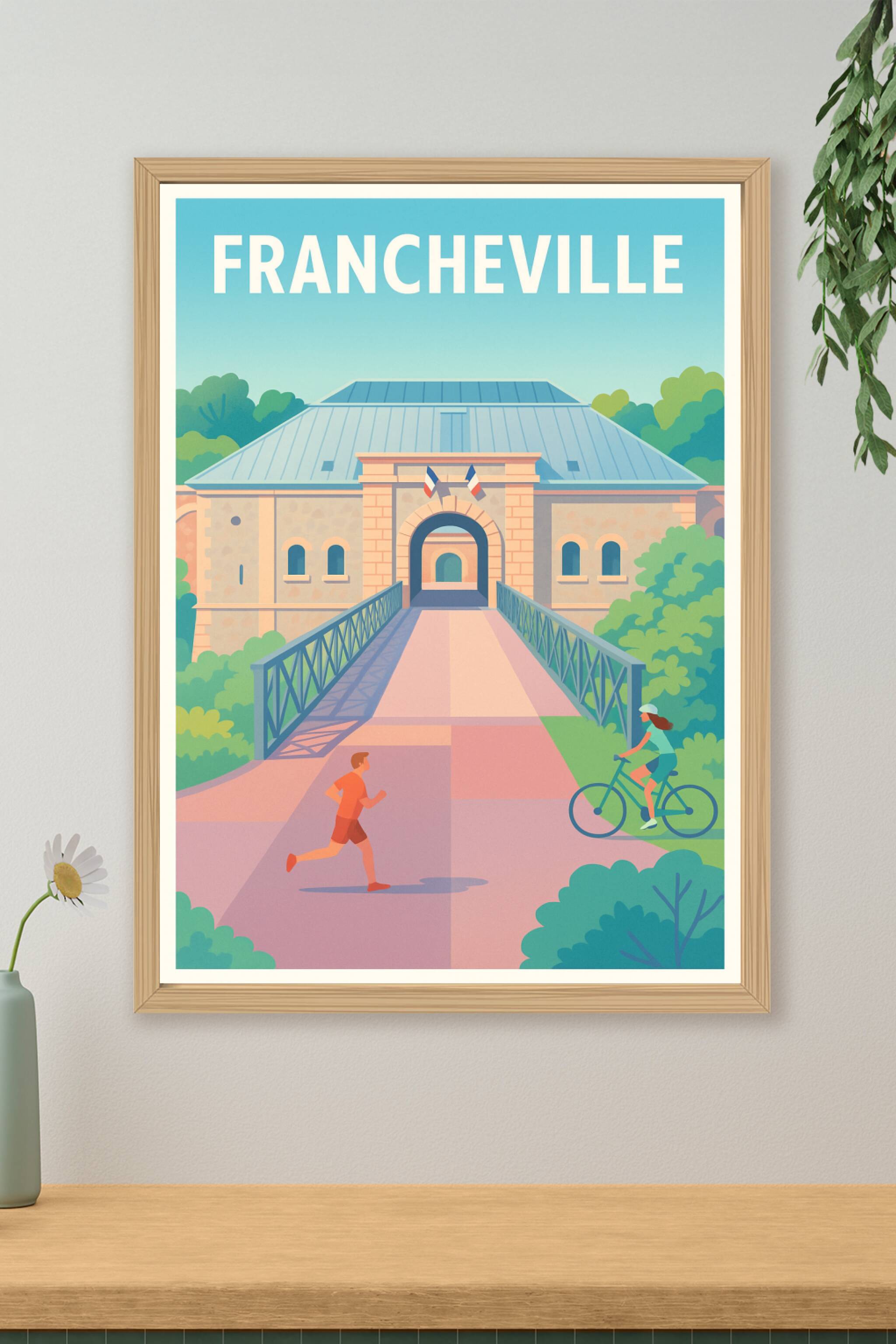 Affiche de Francheville - Charme et dynamisme en pleine nature