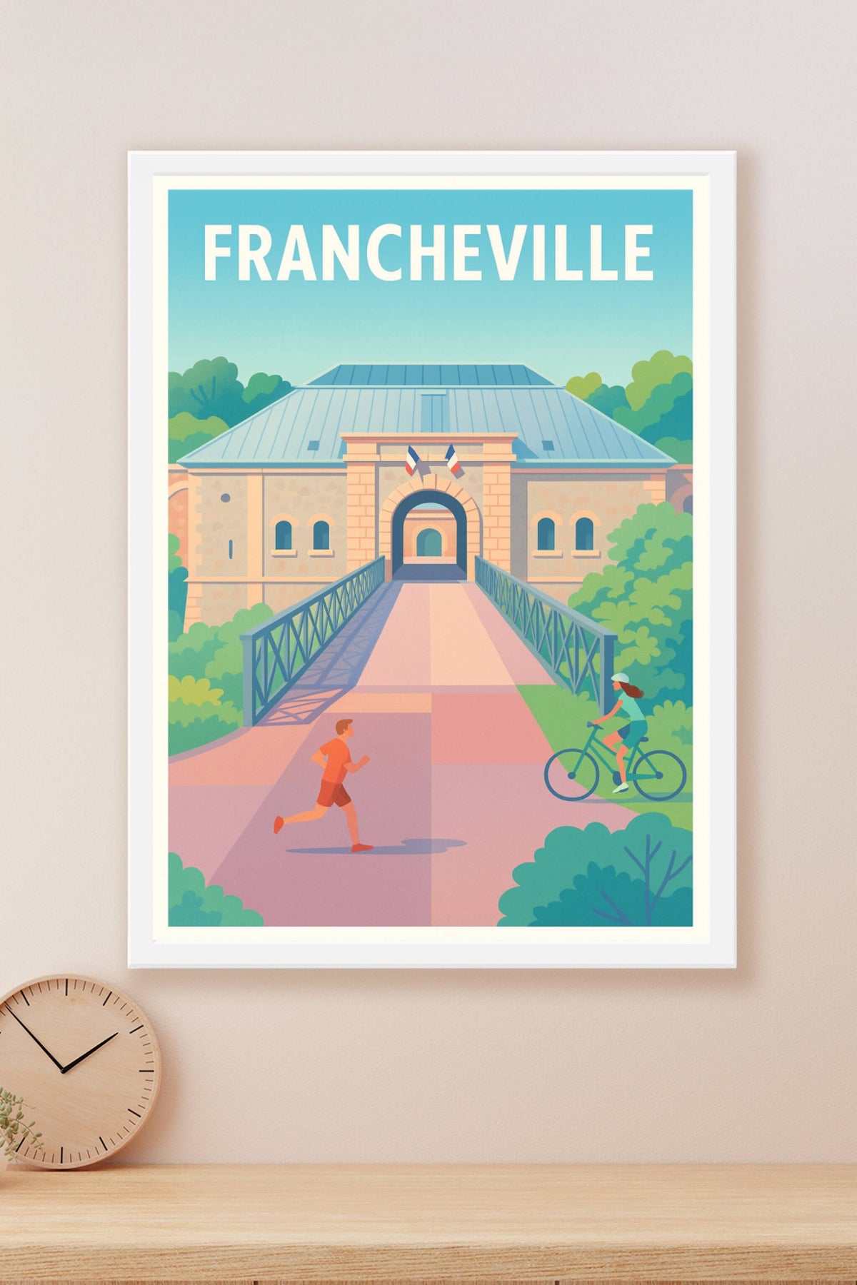 Affiche de Francheville - Charme et dynamisme en pleine nature
