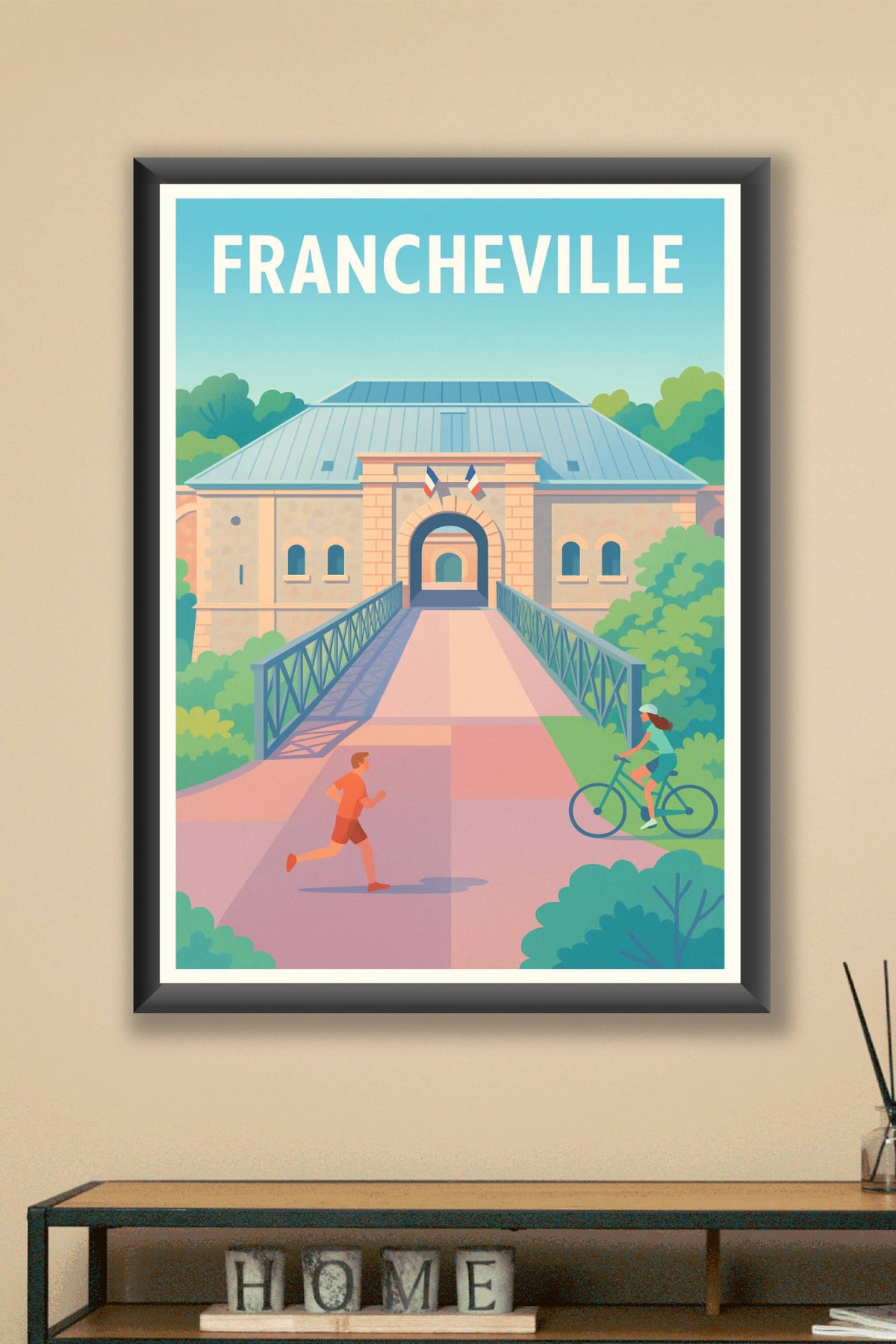 Affiche de Francheville - Charme et dynamisme en pleine nature